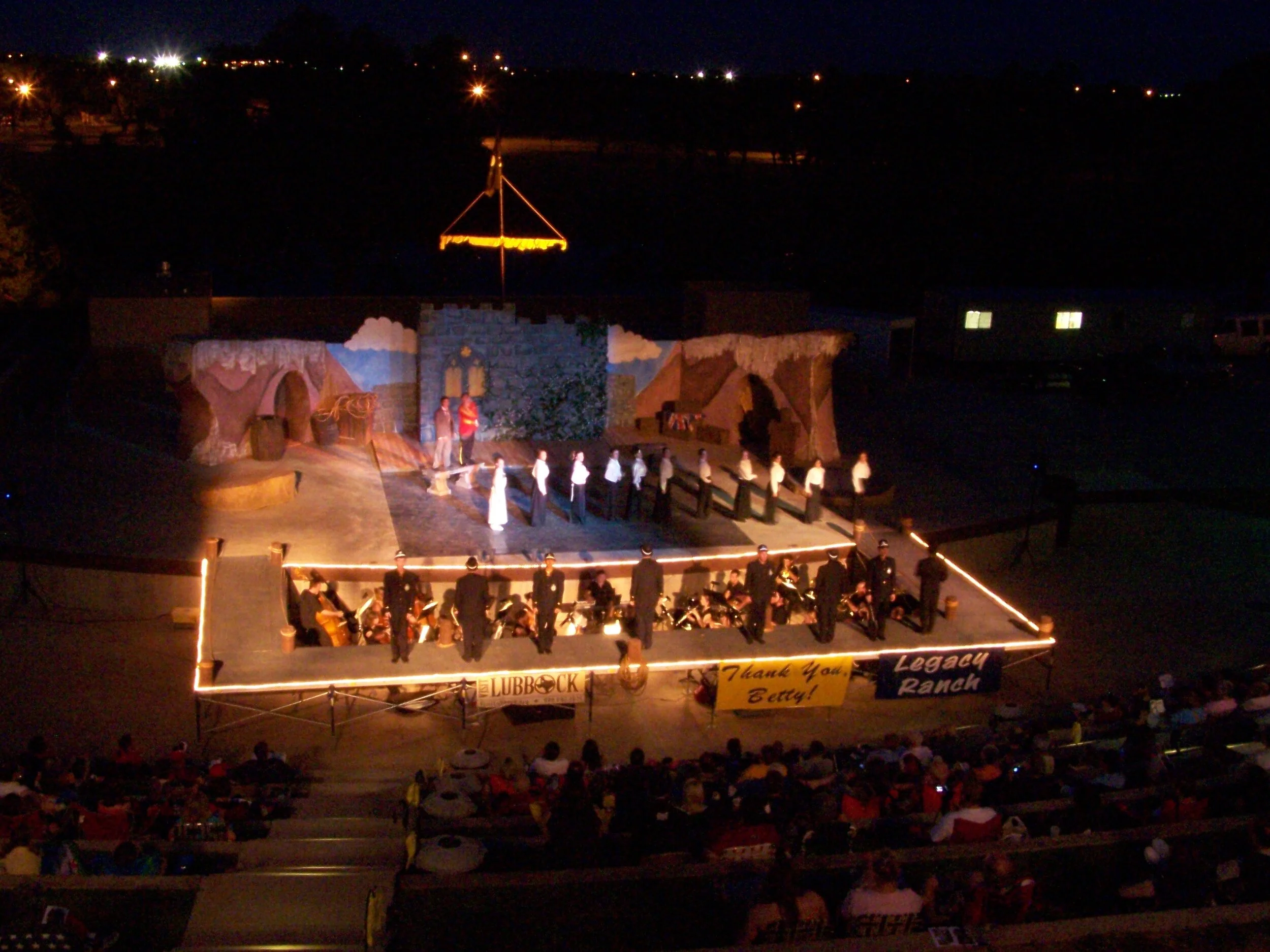 "The Pirates of Penzance," (Lubbock Moonlight Musicals) 2008 sets and lights 