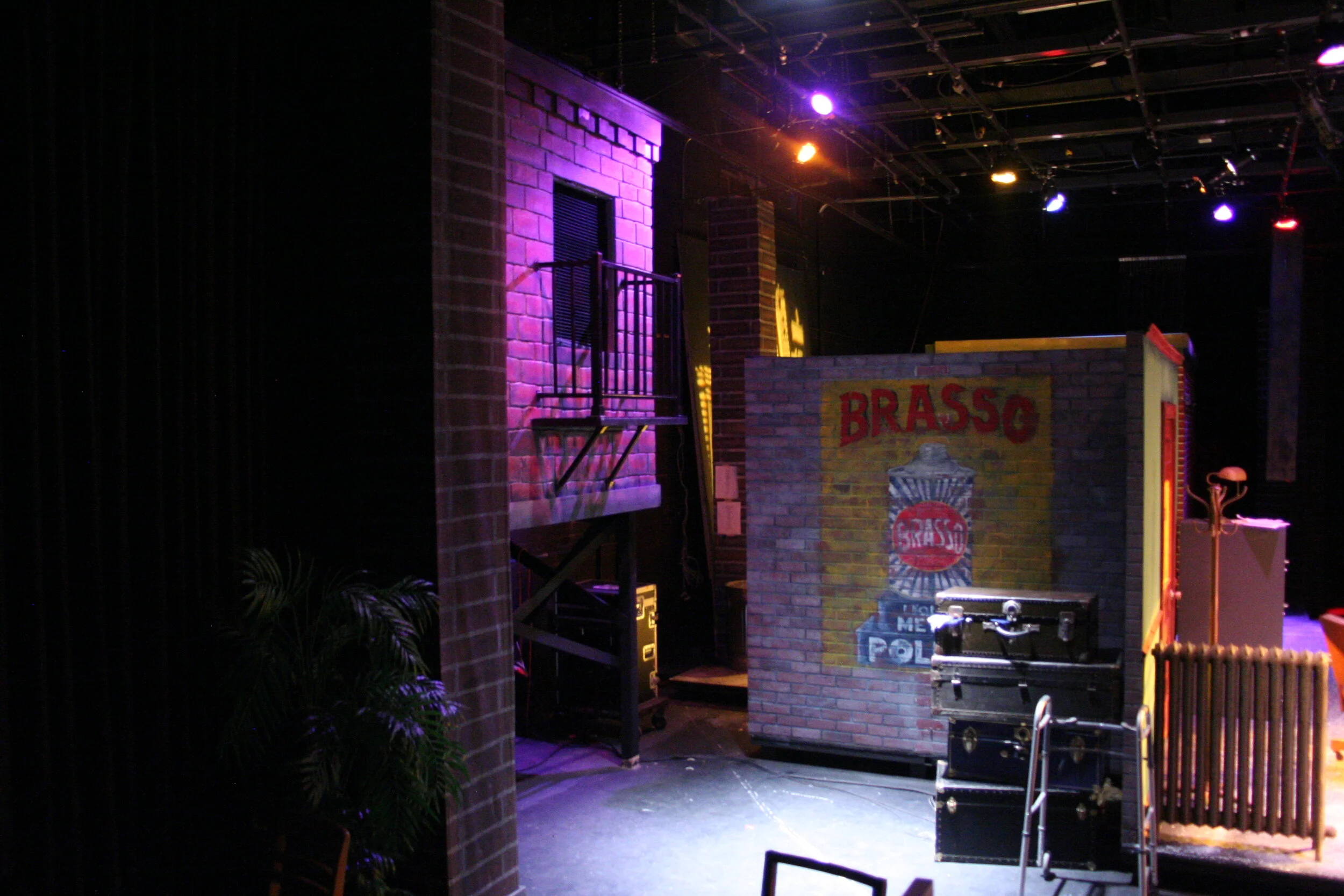 "Musical Mayhem," 2011 sets and lights (WBU)