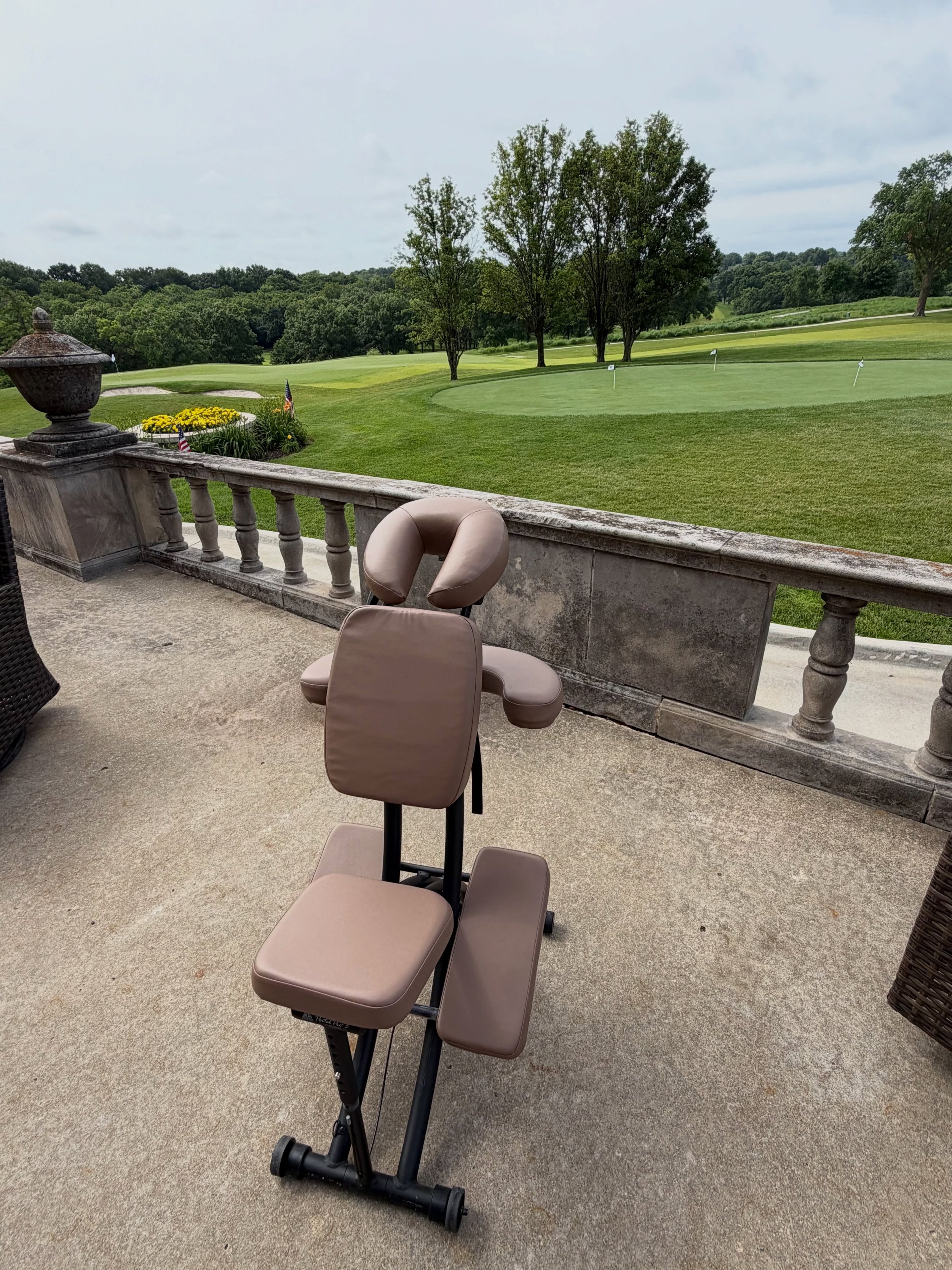 We had so much fun this morning helping golfers feel good and play their best game! ⛳️

Did you know that therapies like Massage, Sauna, Cold Plunge,  Red Light Therapy &amp; Compression Therapy can help prepare your body for (and recover from) the a