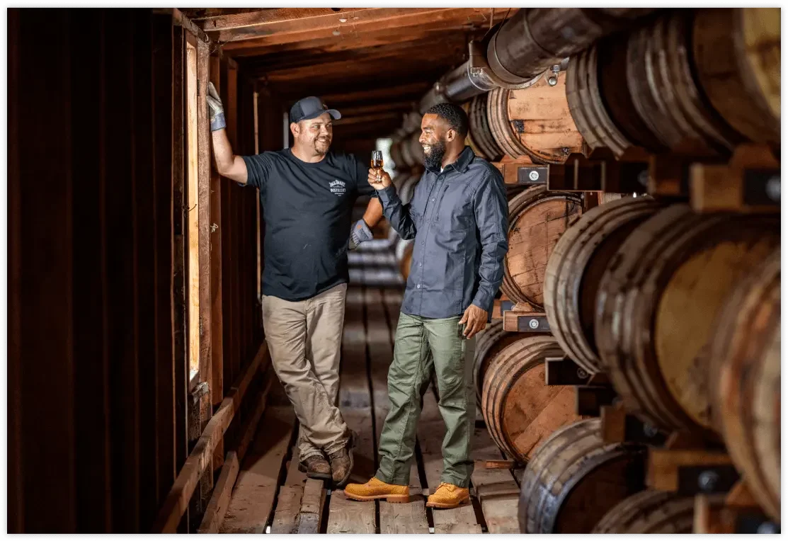 Jack Daniel's Distillery - craftsmanship and heritage featured at Bin 110's elevated tasting in Cornelius, NC.