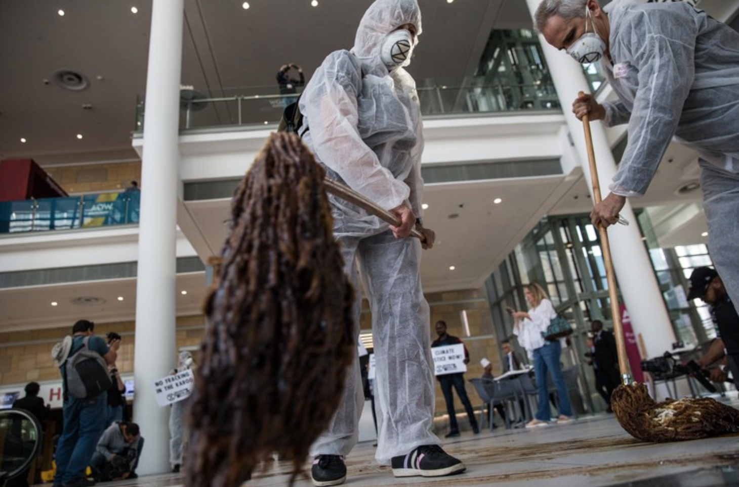 Extinction Rebellion targets Africa Oil Week conference
