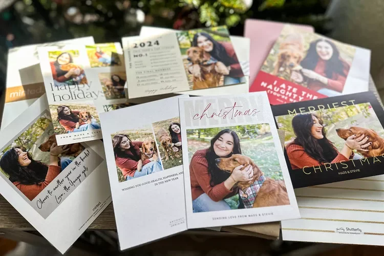 I Ordered Over 200 Custom Christmas Cards This Year — See How Minted, Shutterfly, and More Delivered