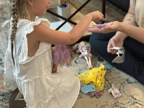 Play therapy room