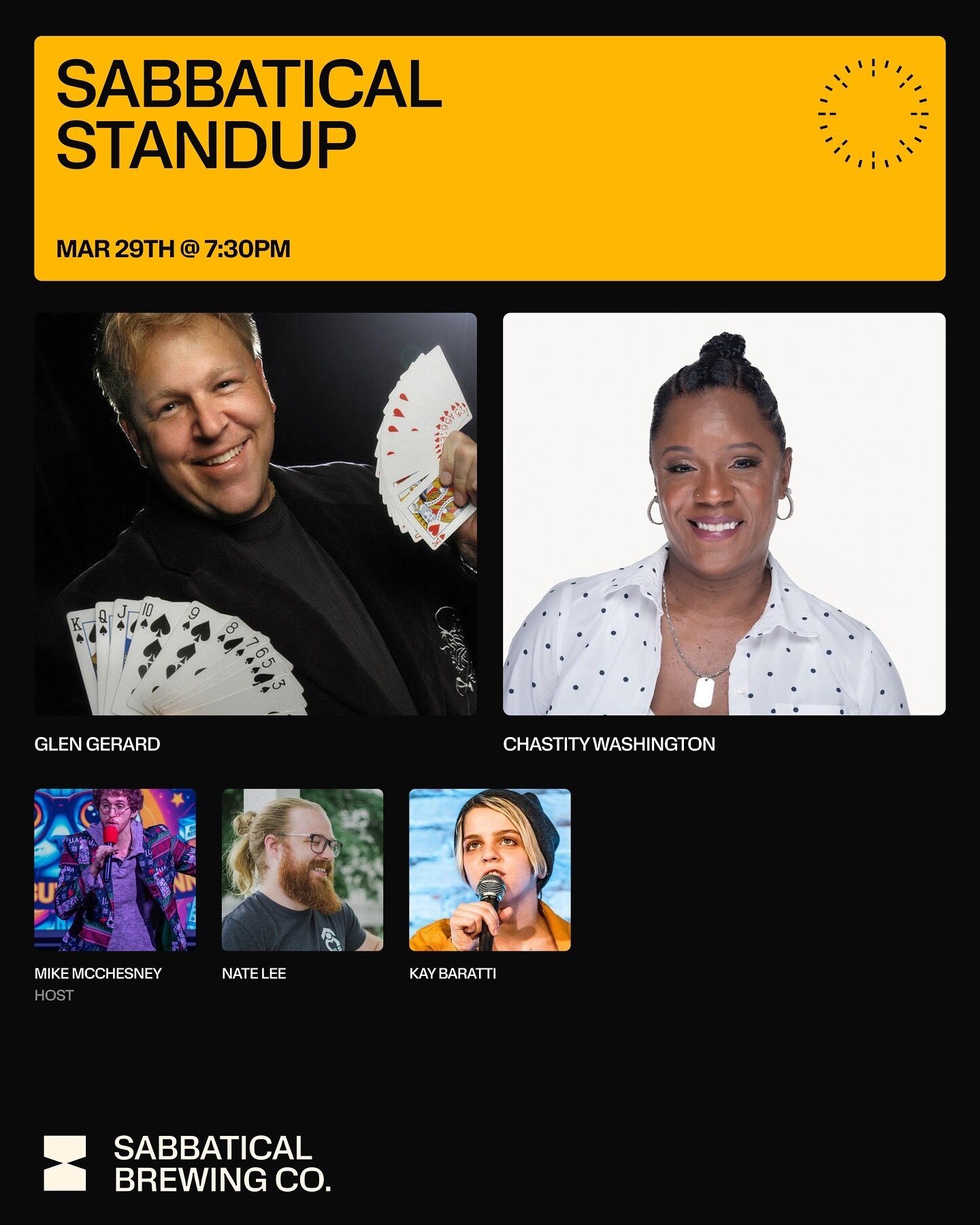 𝗙𝗥𝗘𝗘 𝗖𝗢𝗠𝗘𝗗𝗬 𝗖𝗢𝗠𝗜𝗡𝗚 𝗨𝗣 𝗧𝗛𝗜𝗦 𝗪𝗘𝗘𝗞🤣

Still looking for some Friday night fun?  Our monthly standup comedy gets the job done!  Limited reservations are still available.

𝗥𝗦𝗩𝗣 𝗧𝗢𝗗𝗔𝗬👉🏼 LINK IN BIO

With a new host and 