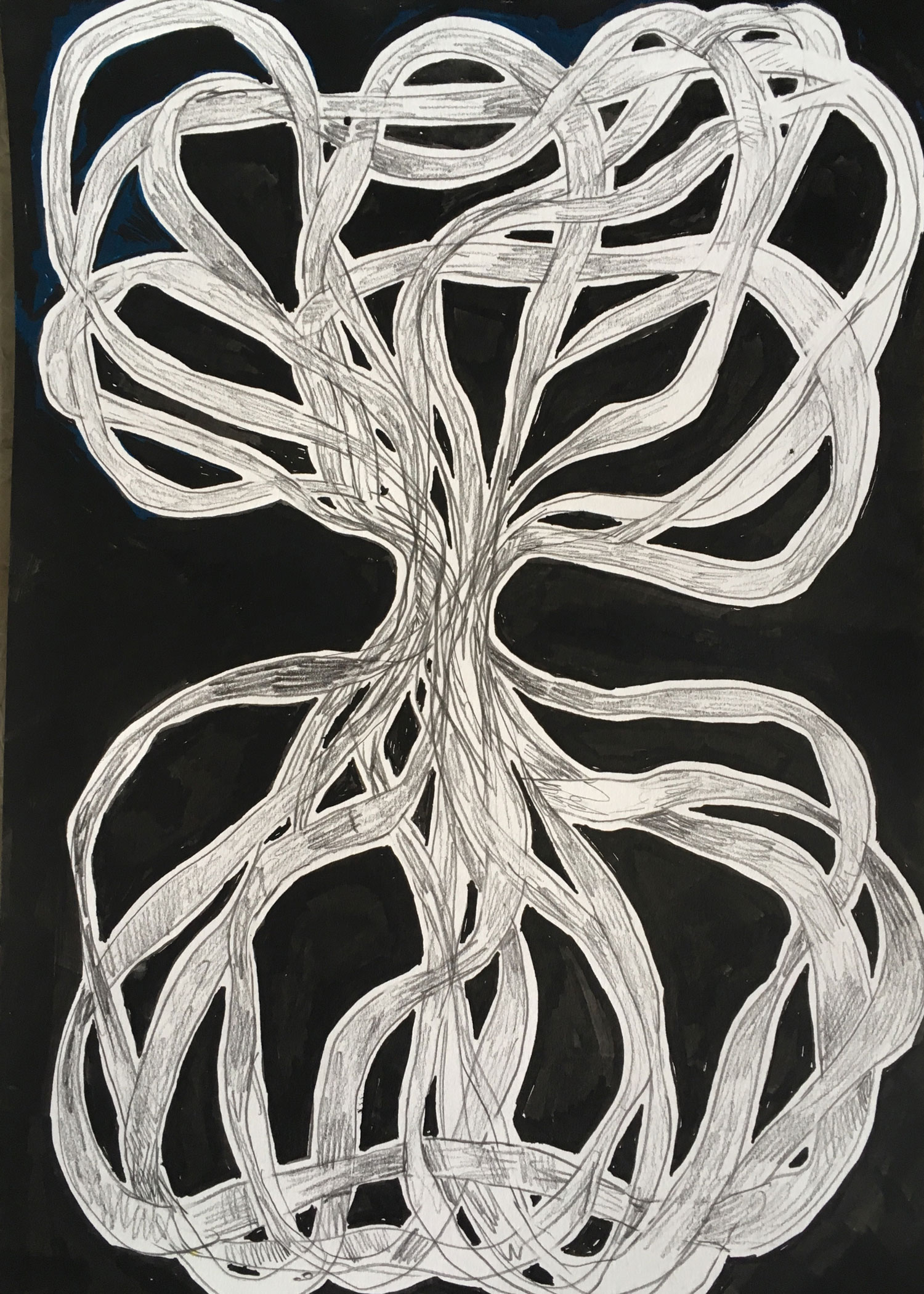 Black drawing