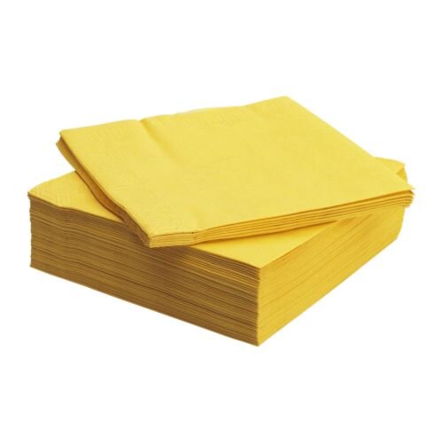 serviettes-en-papier-jaune.JPG