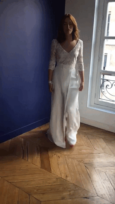 Stéphanie Wolff: l'élégance féminine et rock 'n' roll de la mariée 