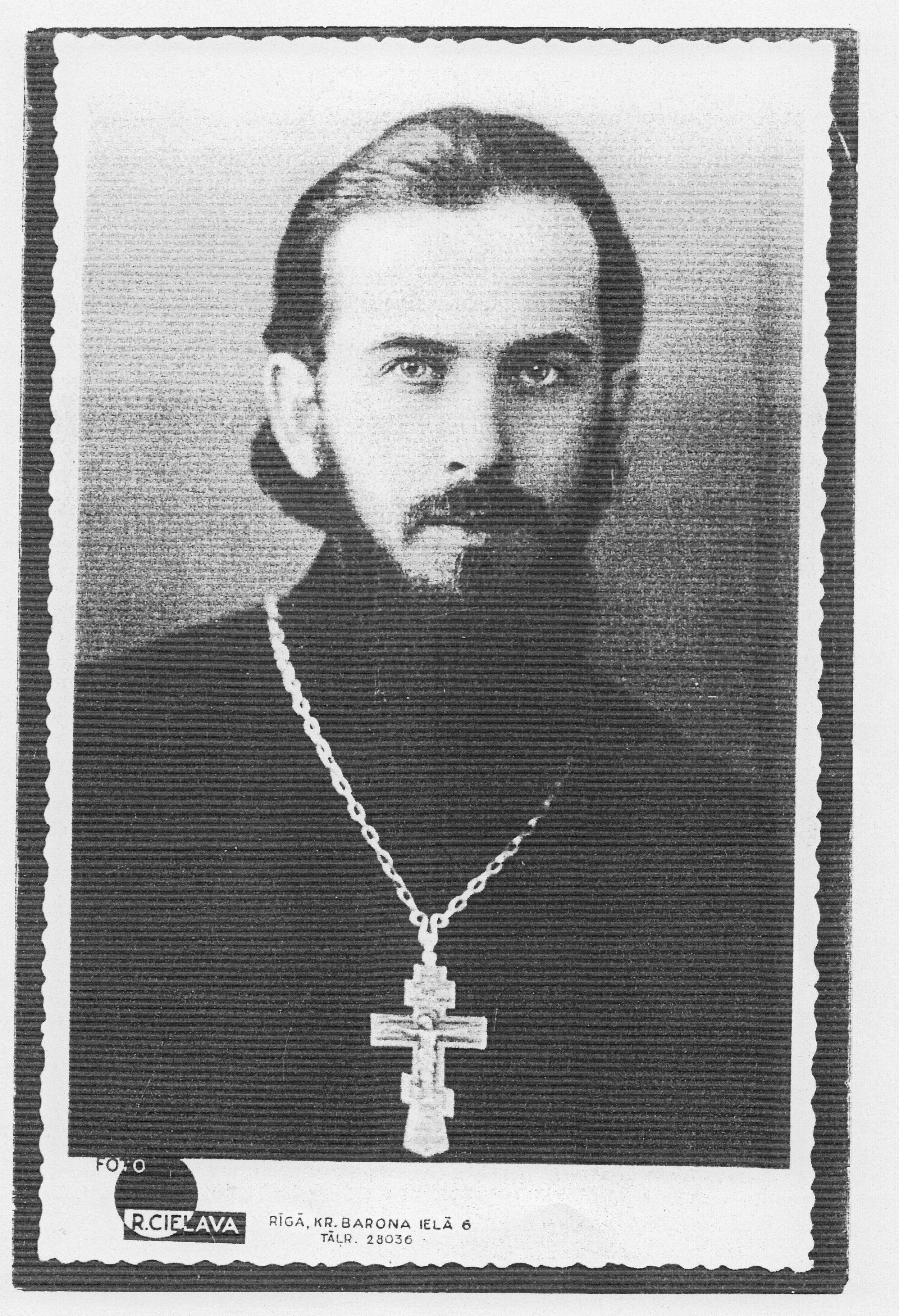 Father Aleksei Ionov (1907-1977), member of the Russian Student Christian Movement in the Baltic