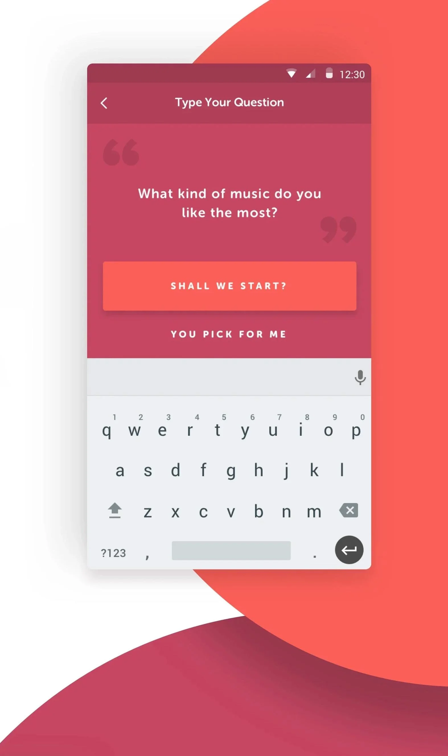 We built onboarding around prompts, so questions set the tone for interactions right from the beginning.