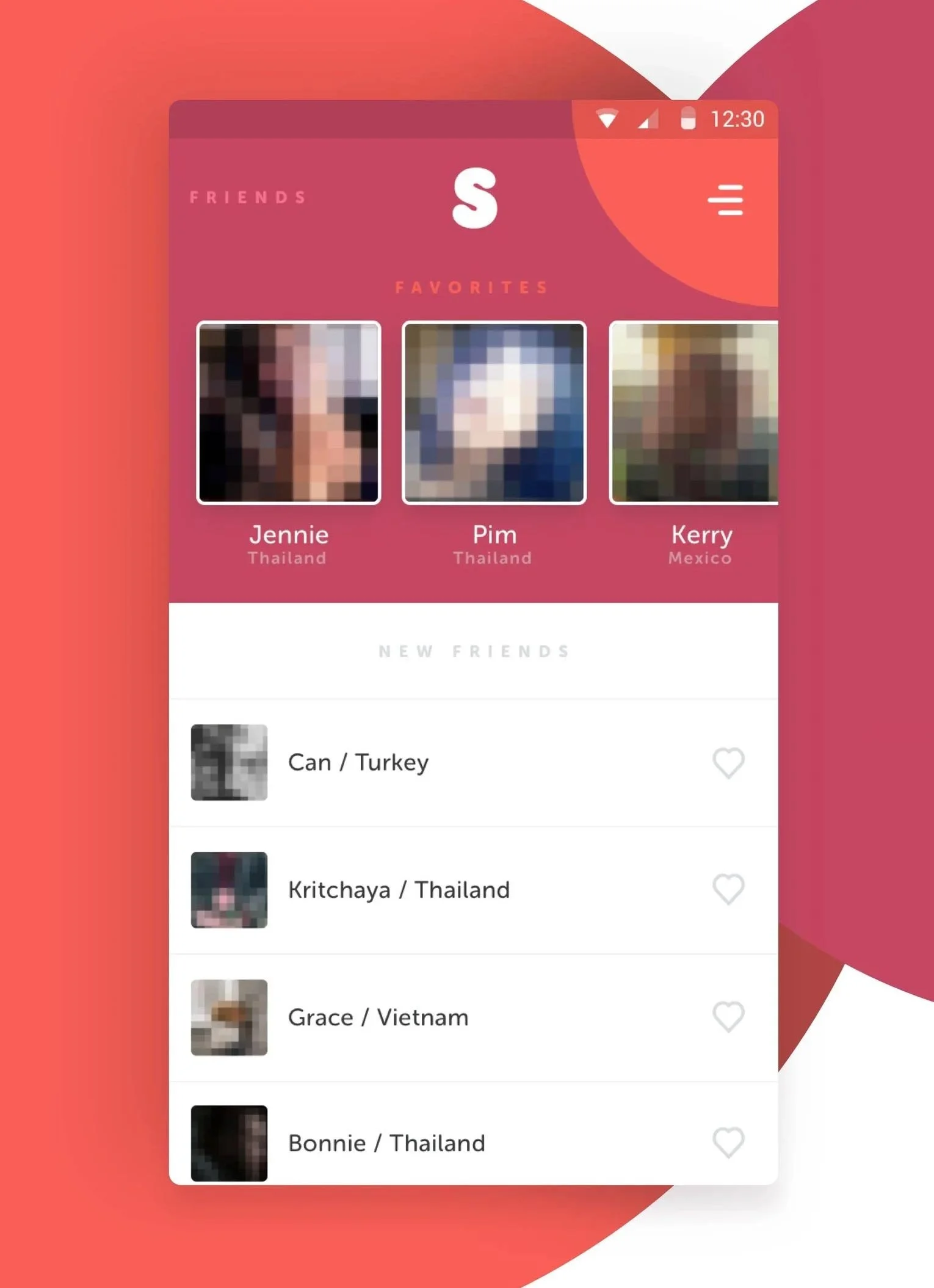 Material Design principles guided the interface, with simple structures and recognizable patterns making navigation easy to follow.