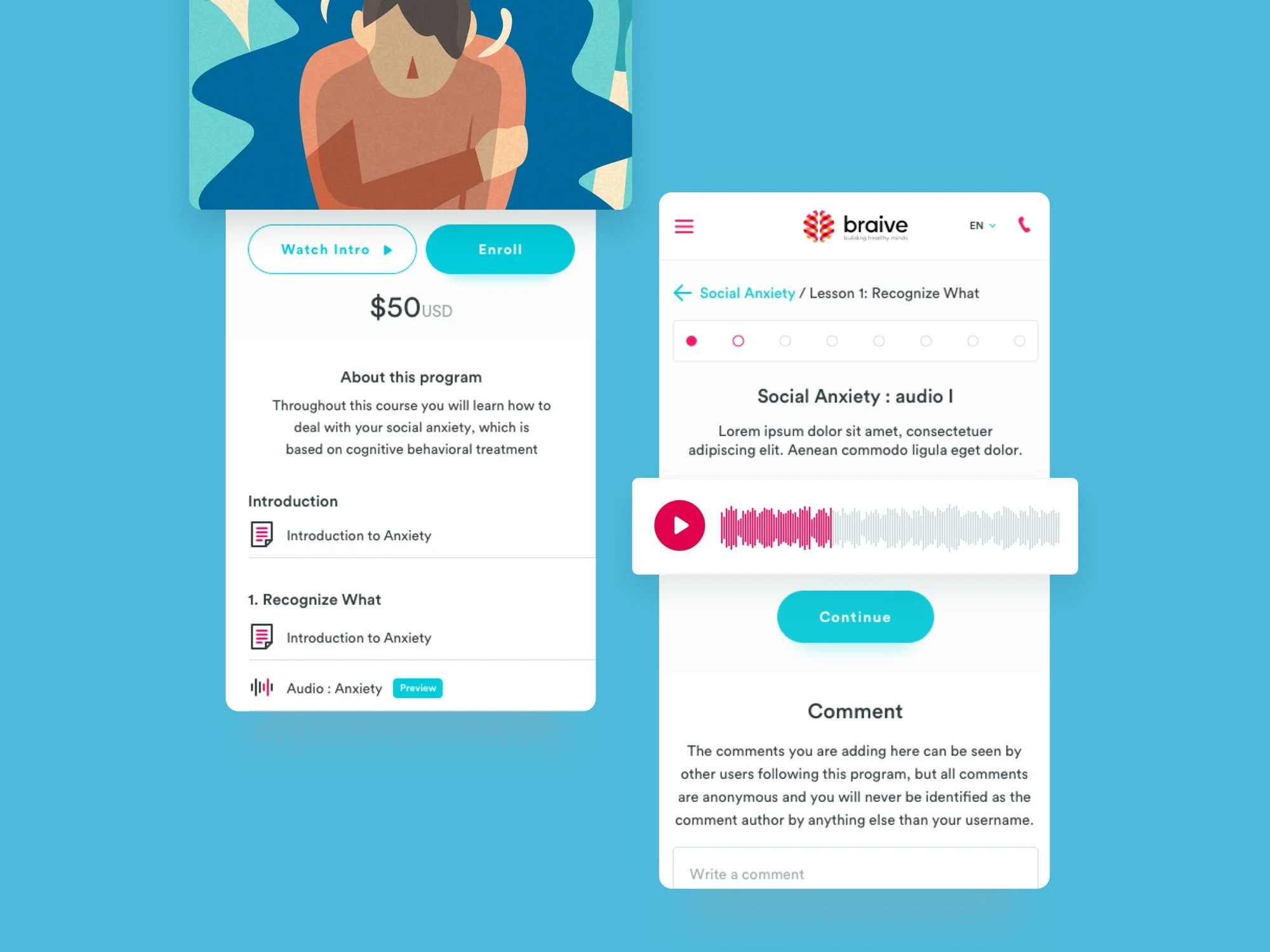 Our design turned complex clinical data into simple progress visuals, allowing patients to track their improvement in a clear and motivating way.
