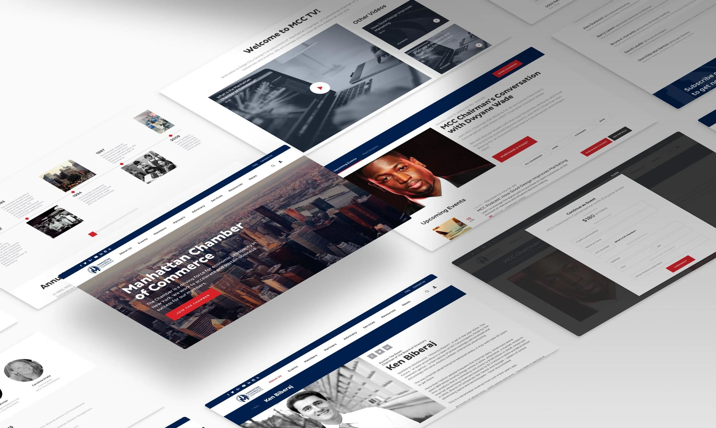 A project that unified decades of history, live events and media into a single design system that scales with the Chamber’s needs.