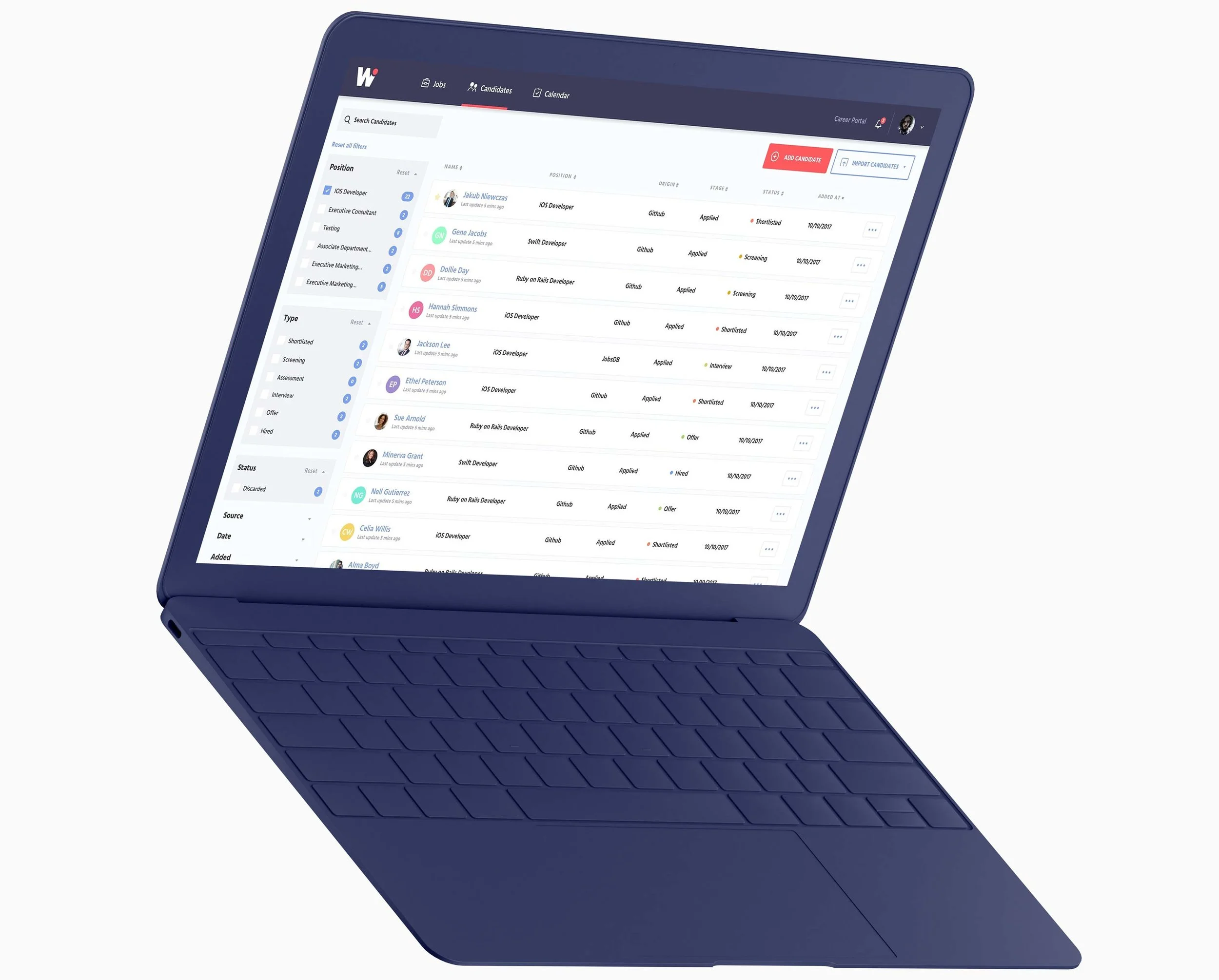 Information architecture work streamlined multiple data sources into one layout, with priorities set through user testing and mapping.