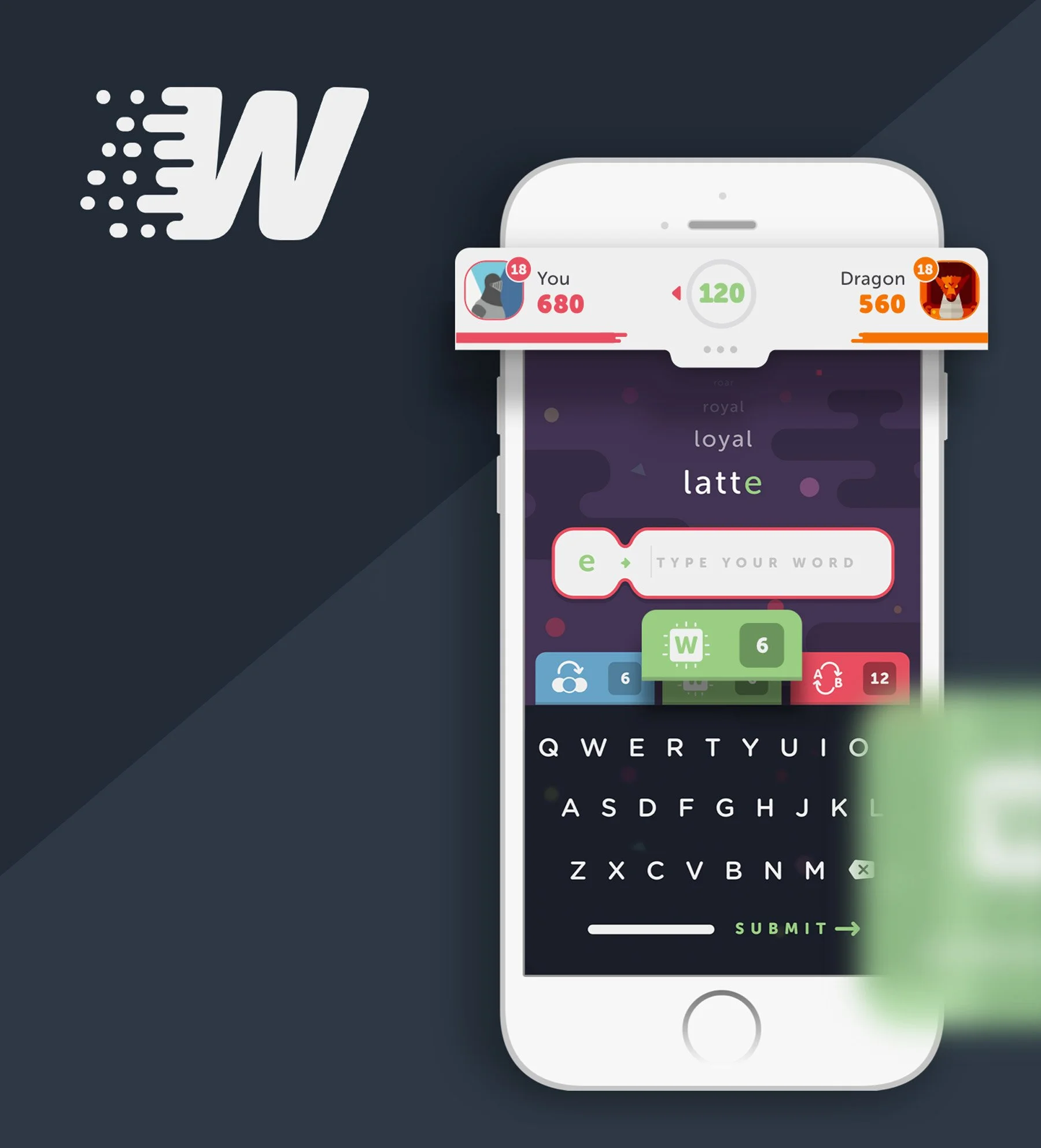 Wordrow is a fast, friendly word game built with a minimalist style and playful details. Structured levels and achievement badges keep players motivated and learning.