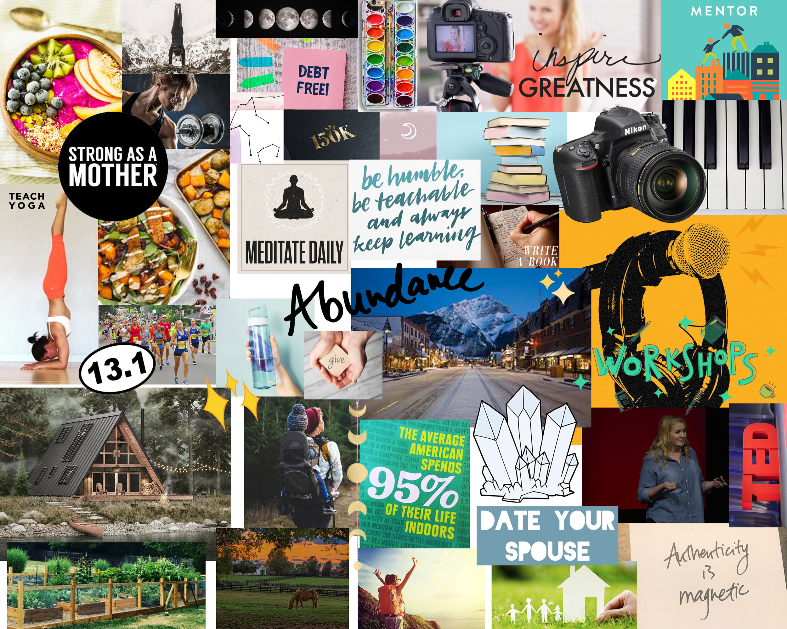 Four ways to find free images for your digital vision board