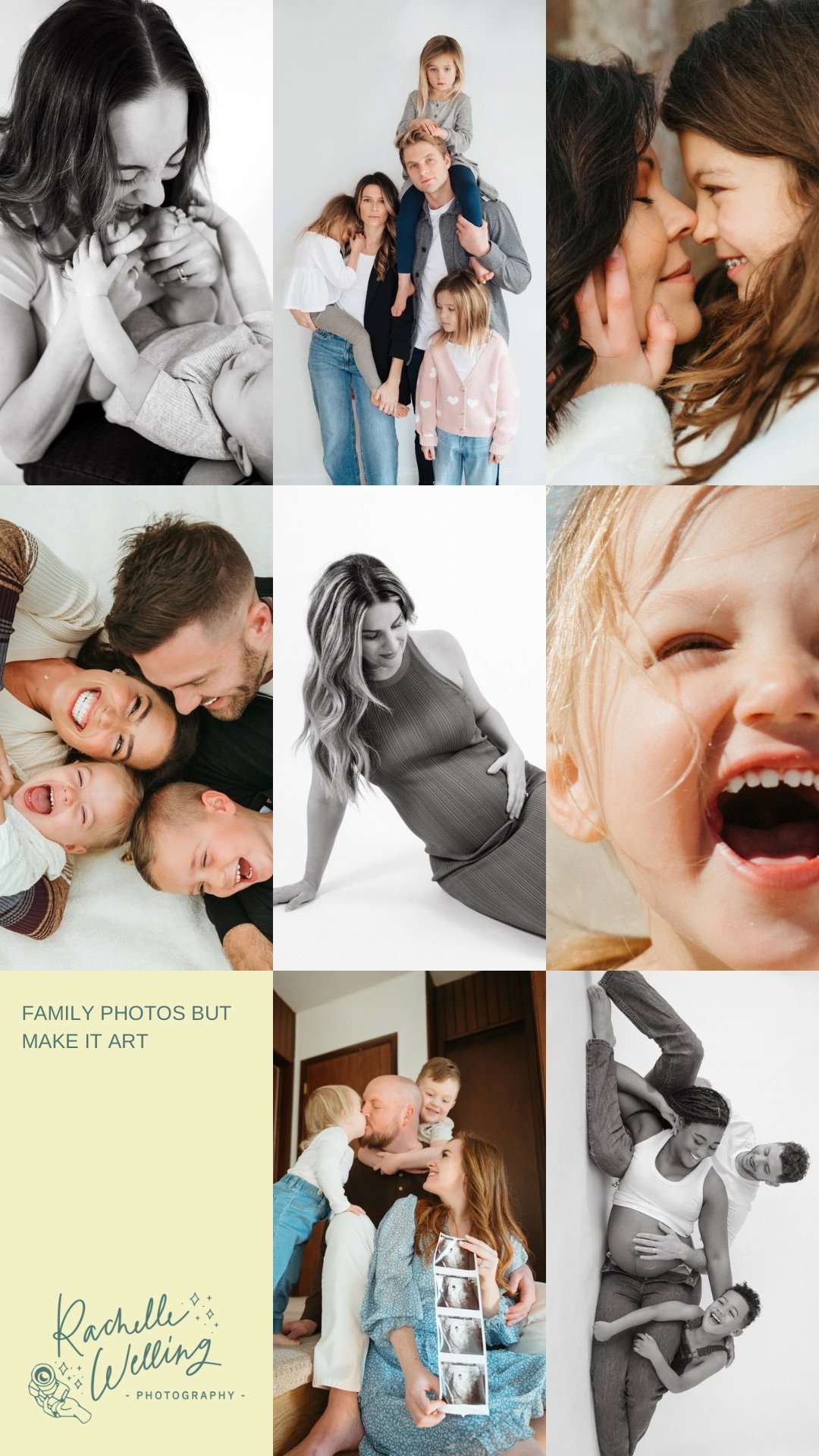 2024 Detroit Studio Holiday Mini Sessions — Rachelle Welling Photography