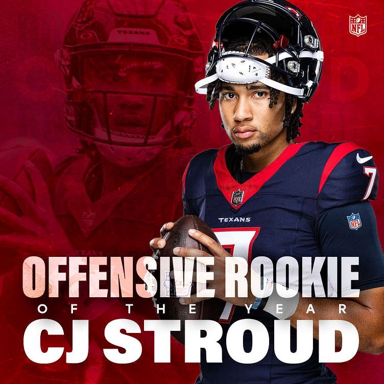 Offensive Rookie of the Year Mockup
