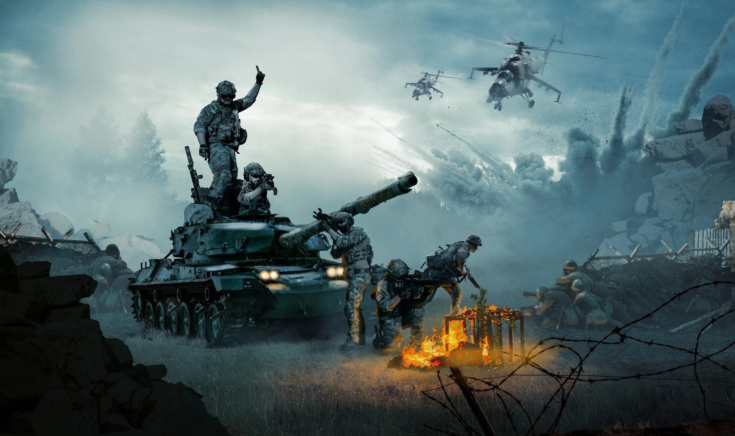 Call of Duty Poster Mockup