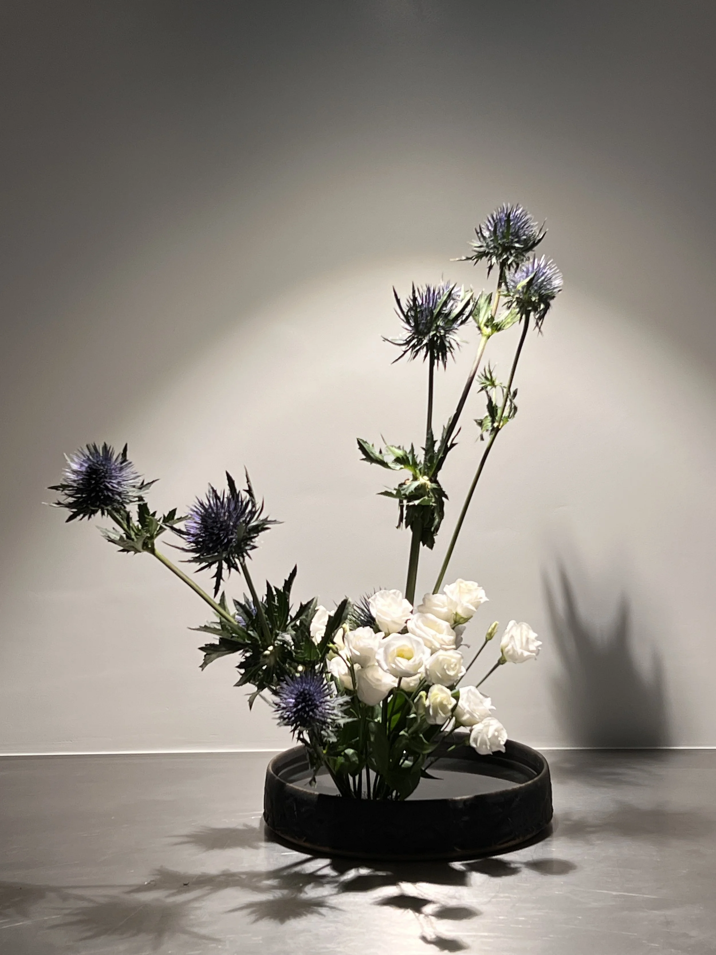 Voorbeeldschikking var. 1 Upright Moribana