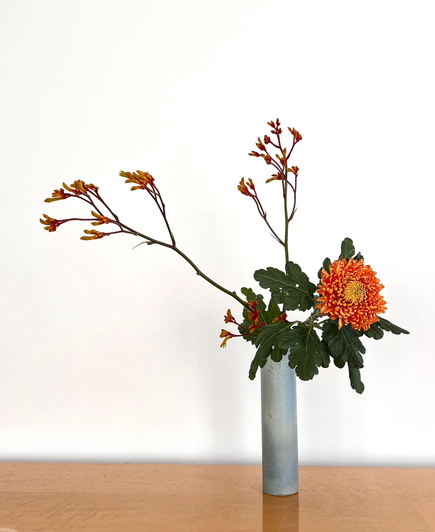 Voorbeeld Basic Slanting Style Nageire 