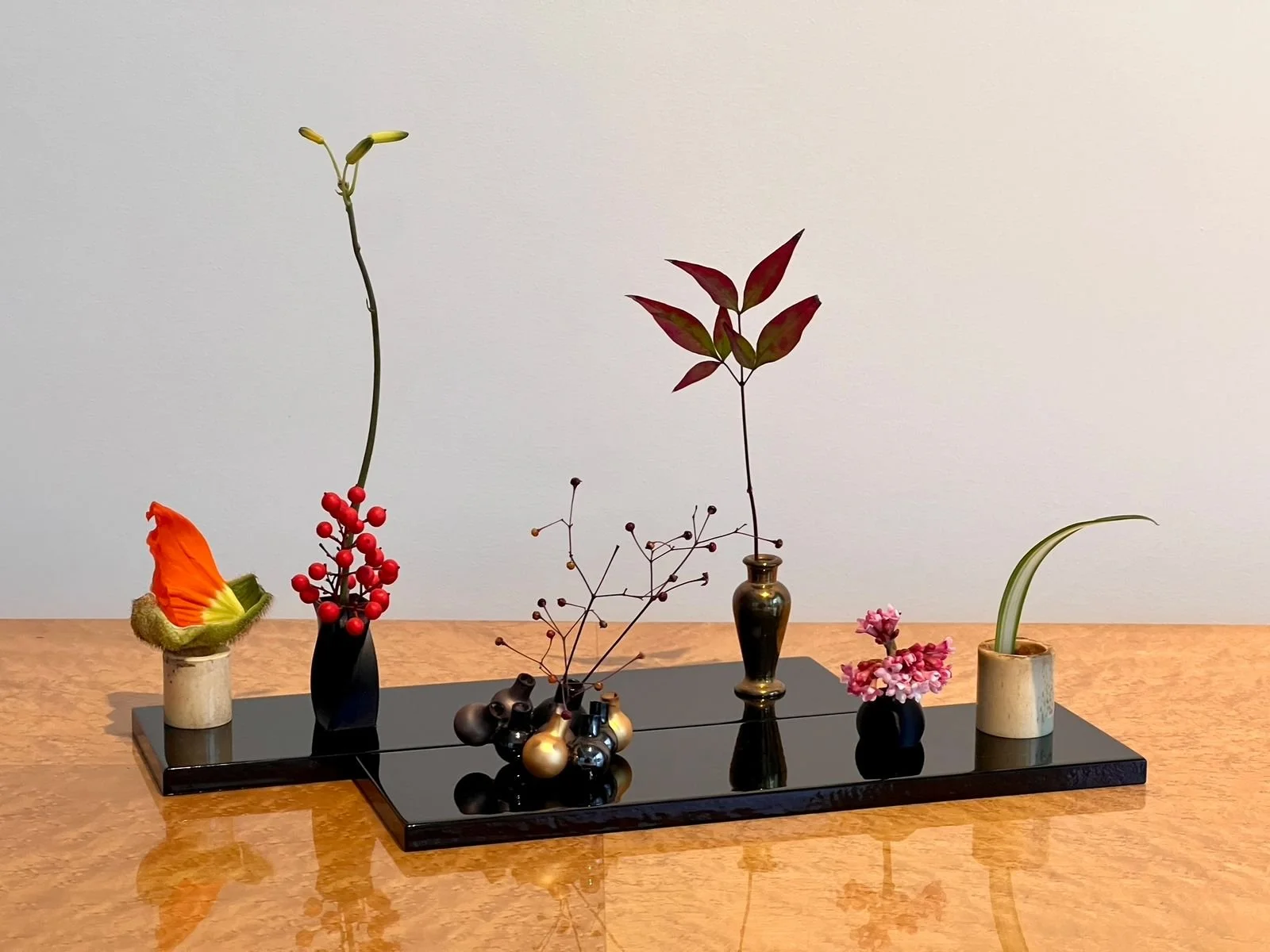 Voorbeeldschikking Miniature Ikebana