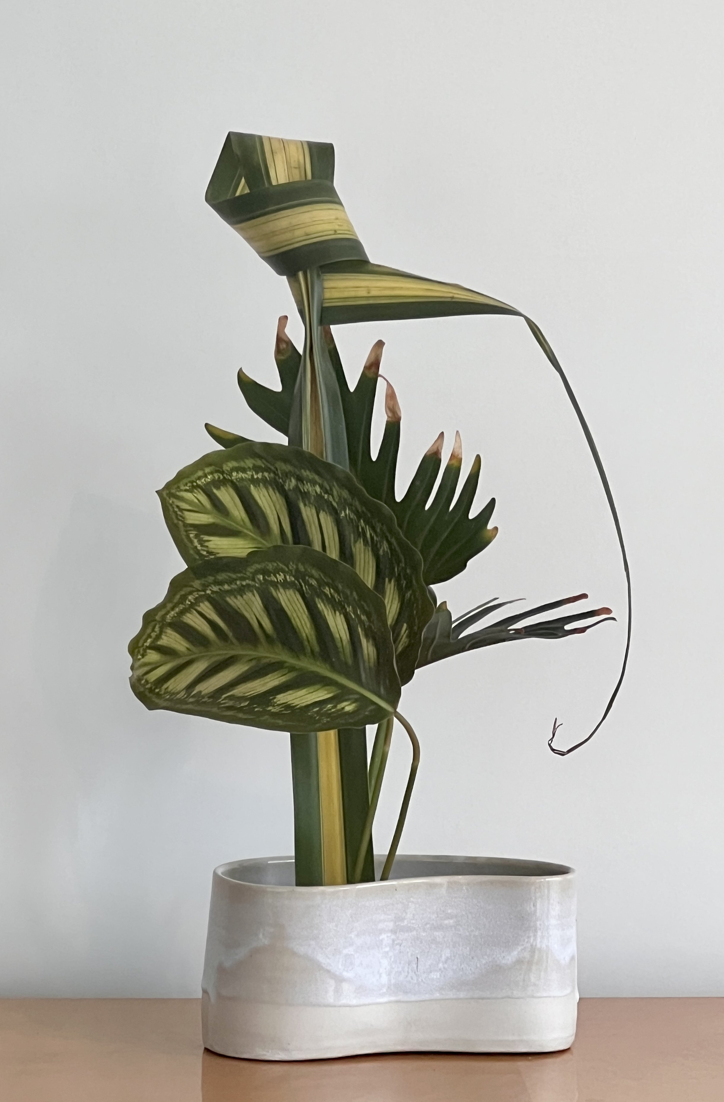 Voorbeeldschikking Leaves Only 