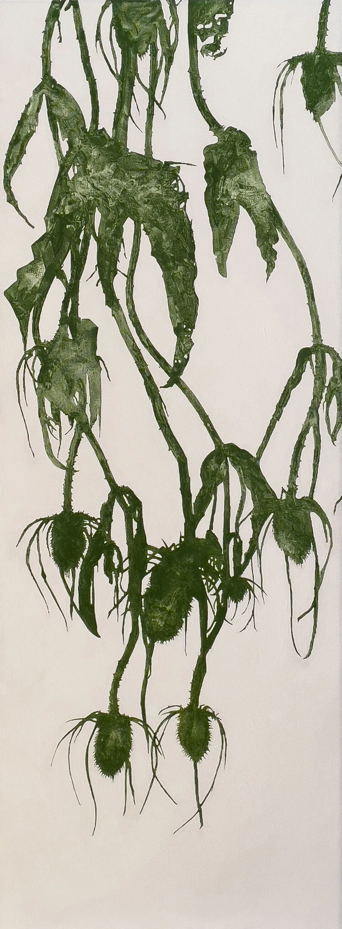 TEASEL
acrylic on canvas 

30cm x 80cm x 4cm 

Exhibited:

Home Ground - West  Cork Creates 2021