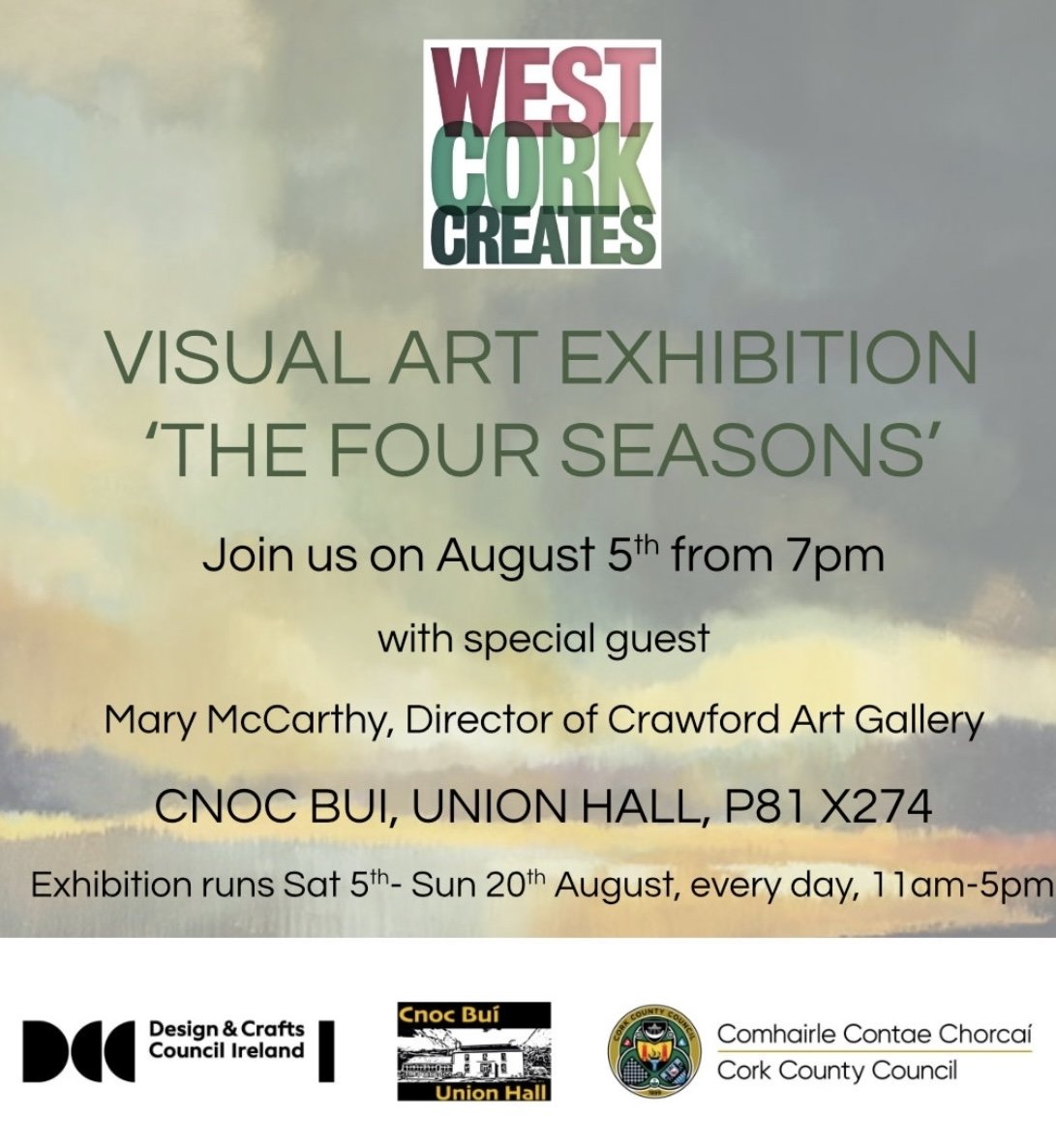   Four Seasons    A poster for West Cork Creates exhibition 2023 