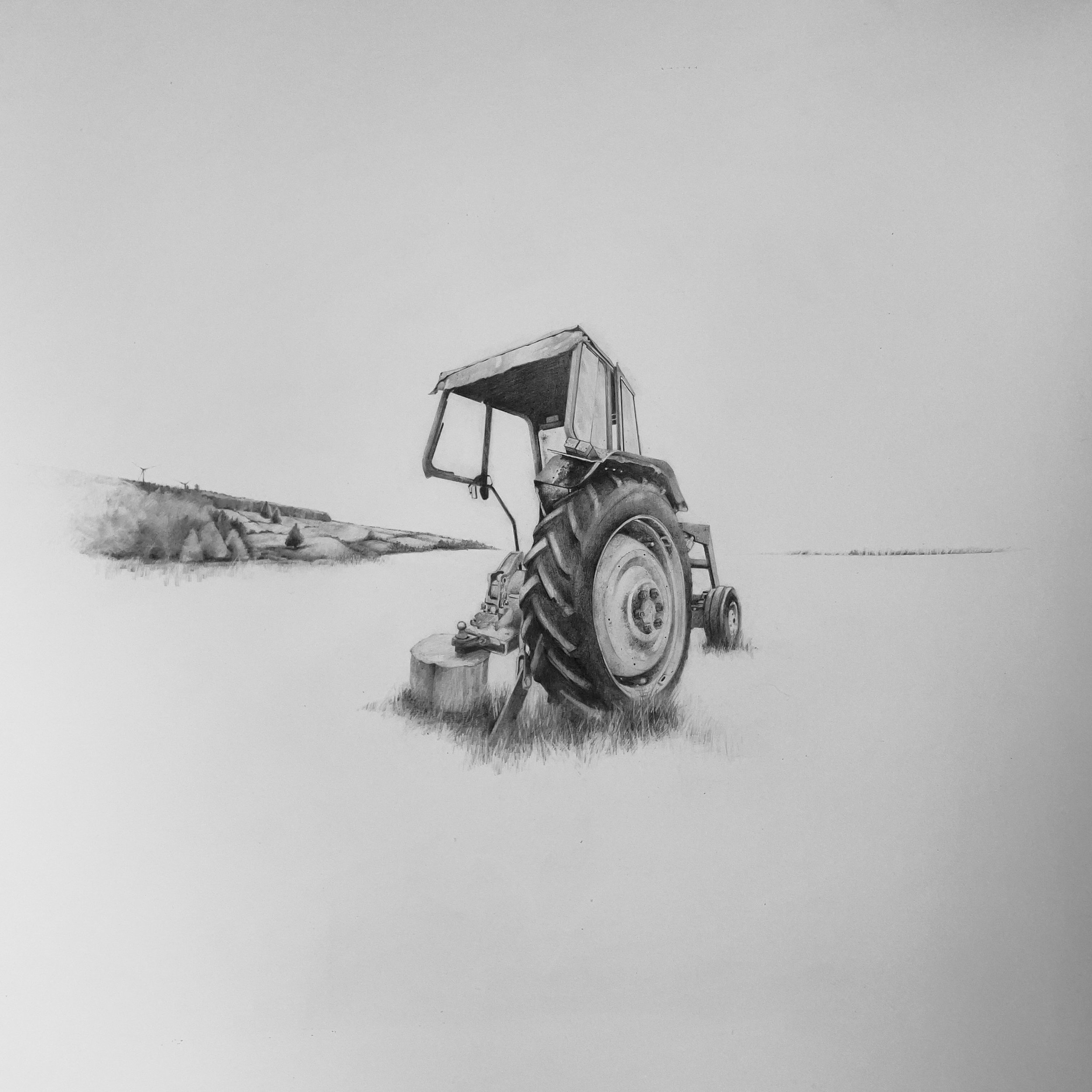 Ford - donor
Pencil on hot-press Waterford paper 300grms
79 x 79cm - framed using AR70 glass