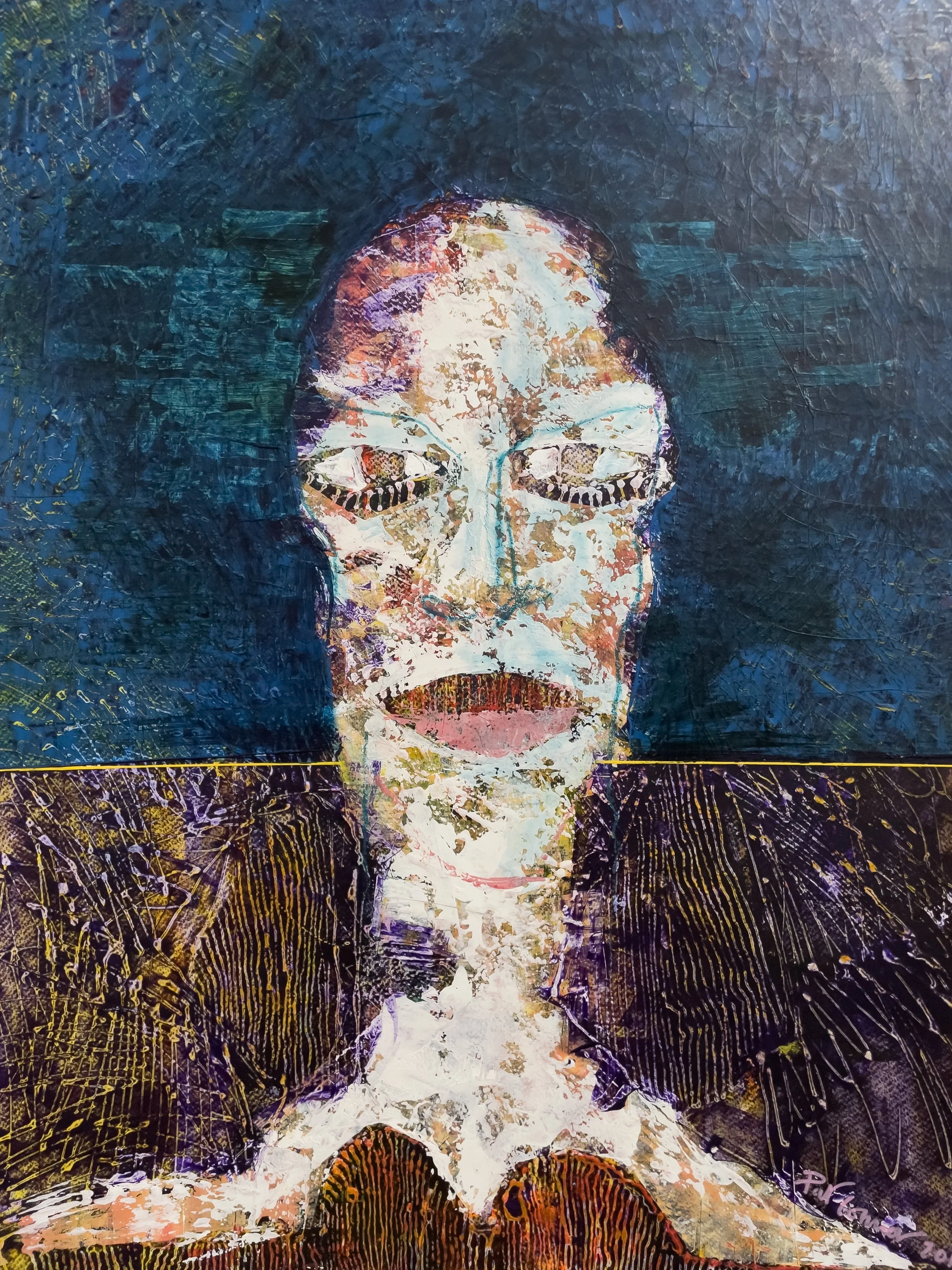 P.Connor_Julia's Sleeping_Mixed media on Paper_ Img 50 x 64cm framed 69 x 83cm using AR70 glass_ €3600.jpg