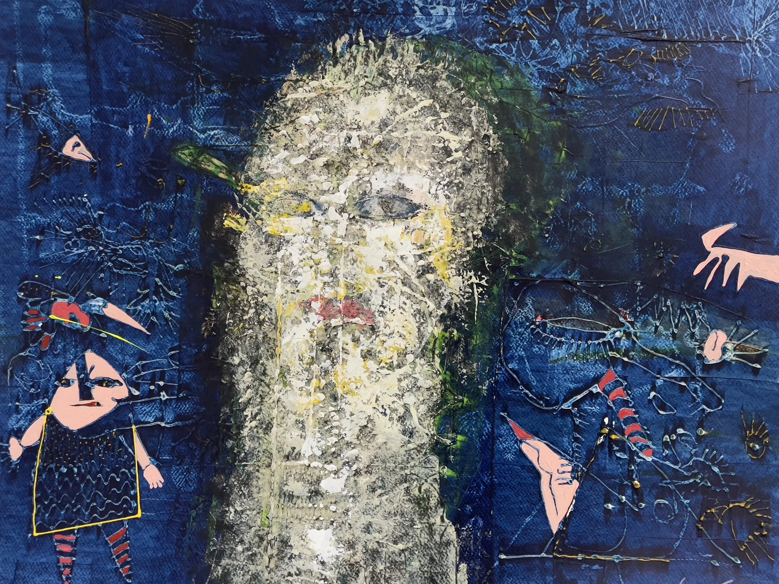 P.Connor_Rock Shelter_Mixed media on Paper_ Img 64 x 50cm framed 83 x 69cm using AR70 glass_ €3800.jpg