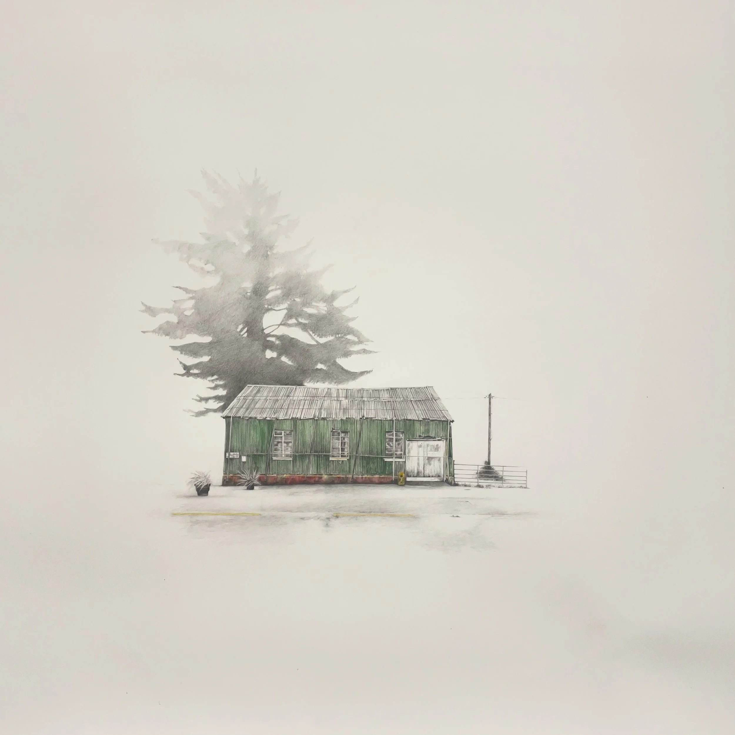 1Johanna Connor_Holding-Clucth Pencil on HP Waterford Paper 300gms_Framed 90x90cm using AR70 glass_€ 2120.jpg