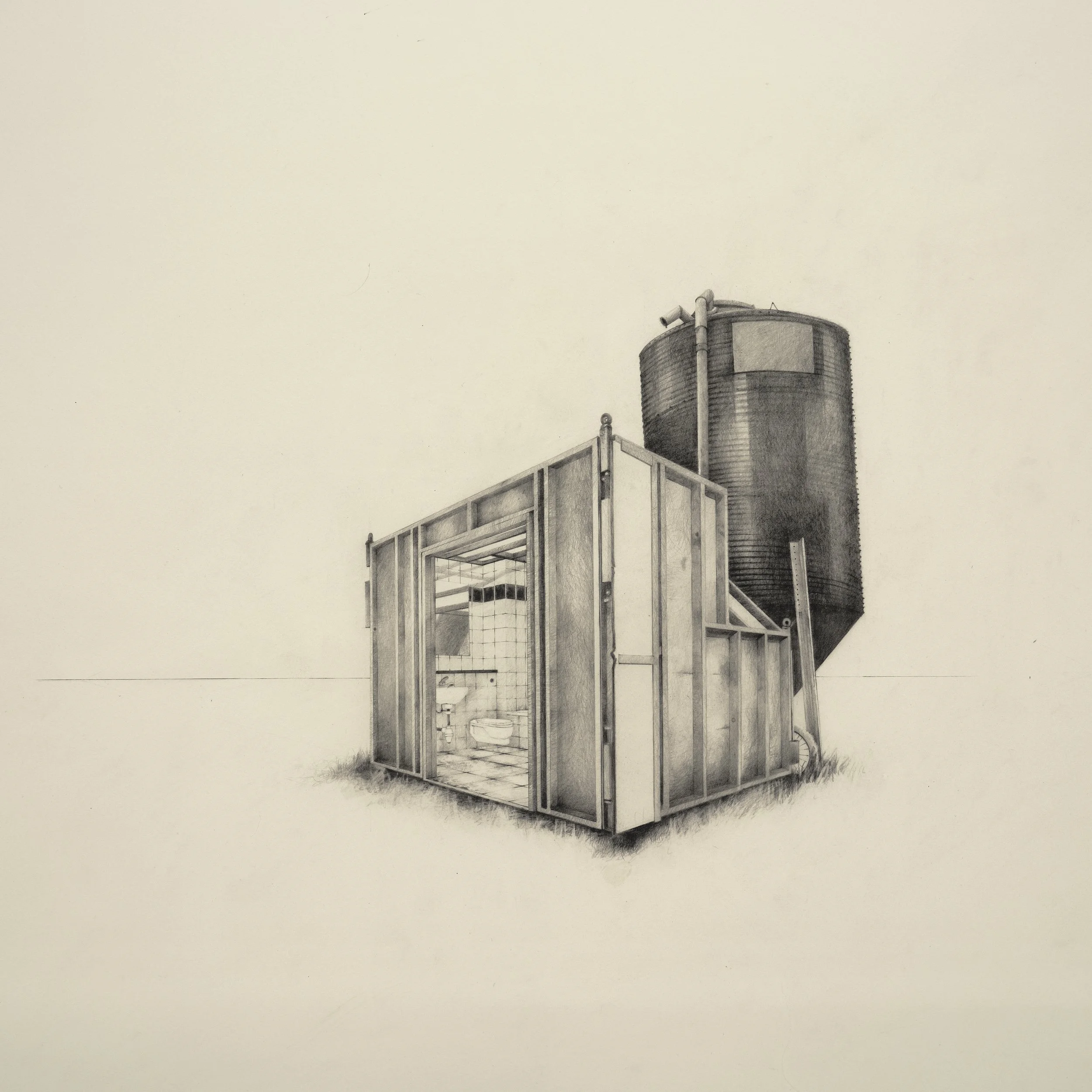13Johanna Connor_Dumped_Clutch pencil on HP Waterford paper 300gms_ Framed 92 x 92cm using AR70 glass _€2300_2025.jpg