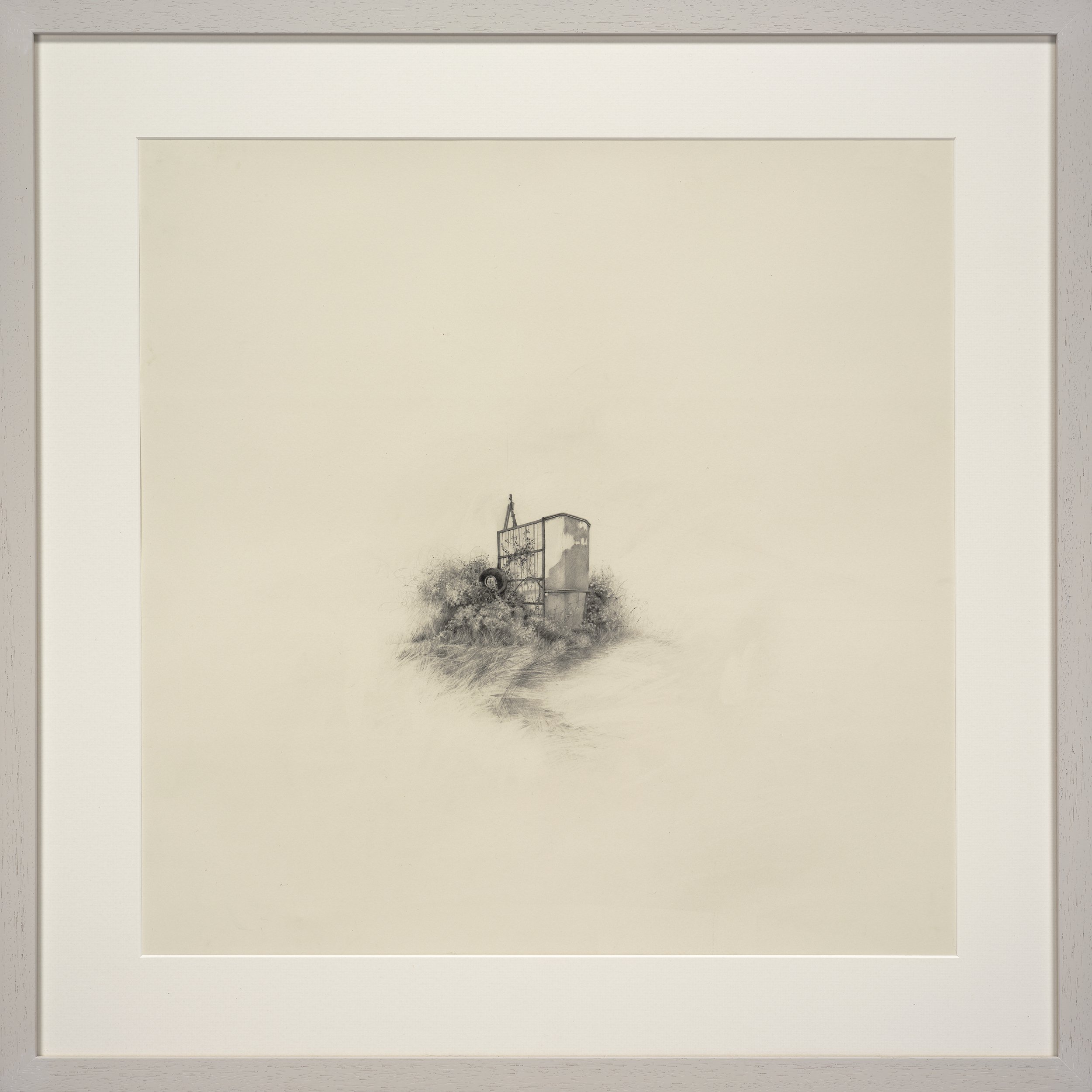 Skyfall
Clutch pencil on hp Arches paper 300grms
60 x 60cm img 79 x 79cm framed using AR70 glass