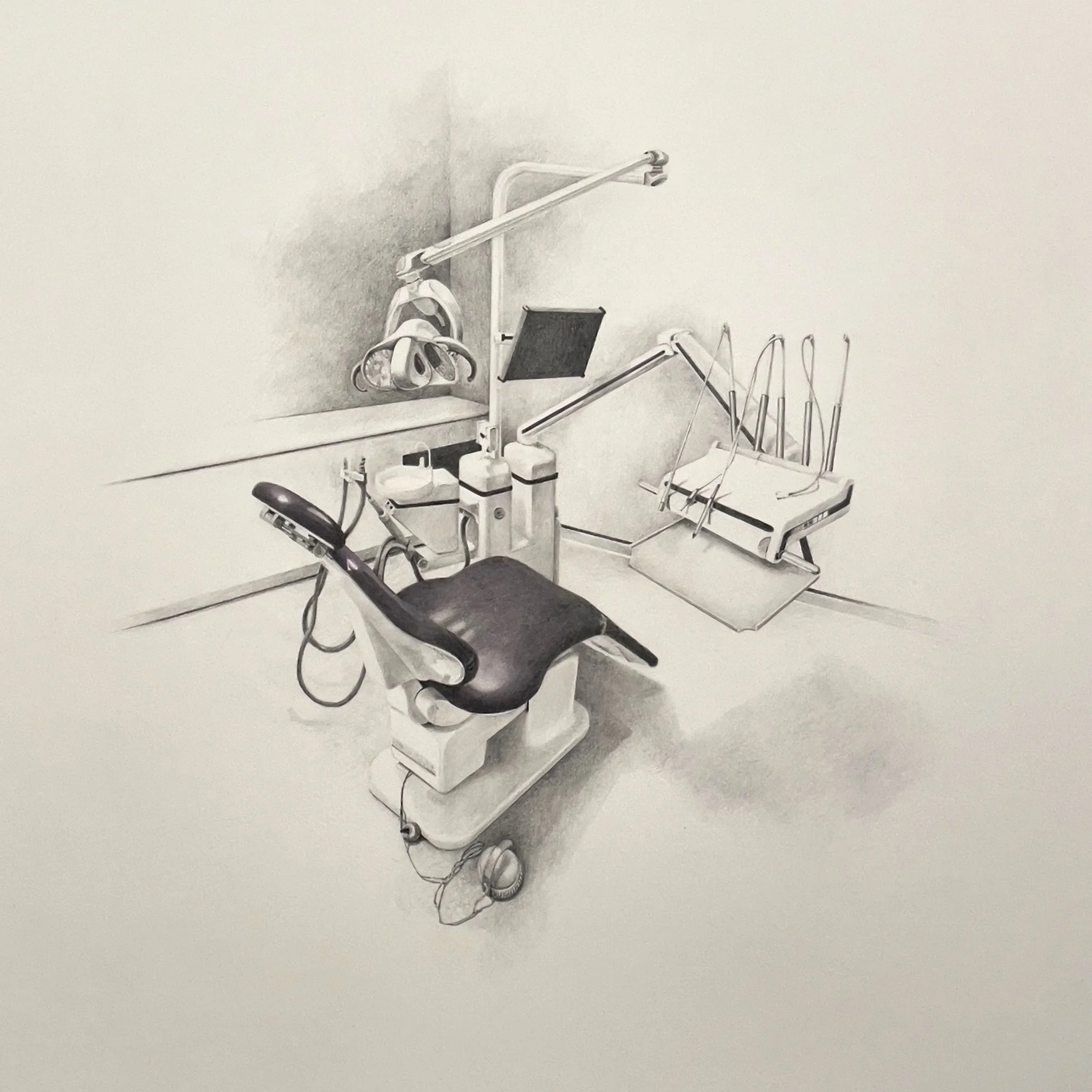   YOUR CHAIR  

 Clutch pencil with watercolour on hp Waterford paper 300grms 

 Framed 80 x 80cmusing AR70 glass  🔴   

