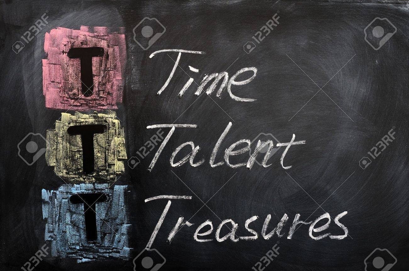 TIME - TALENT- TREASURE - The Wells County Republican Party is so thankful for all its supporters.  Our  members show their support by giving of their time, their talent, and their treasure.  They give their TIME by  going out in the community with o