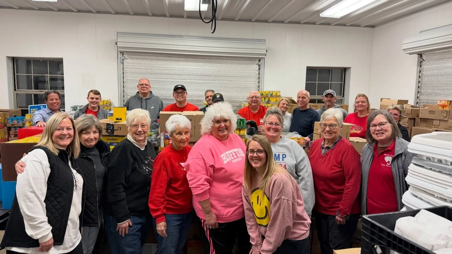 The Wells County Tusk Force rolled up their sleeves again tonight at the 4-H Park, helping pack bags of food for area school children. Thanks to 21 dedicated volunteers, we packed 190 bags in less than 40 minutes. Great work, team!