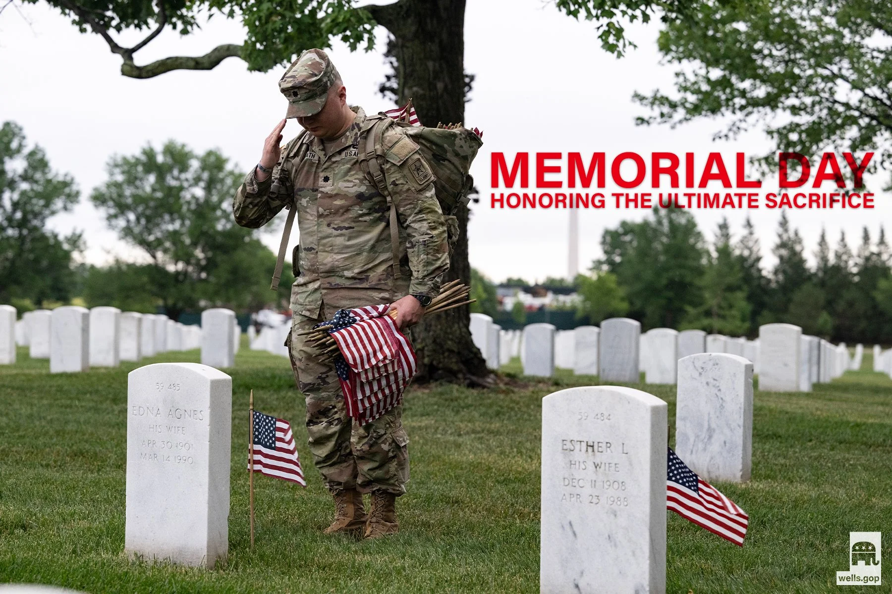 Today, we honor and remember those who made the ultimate sacrifice.
#MemorialDay