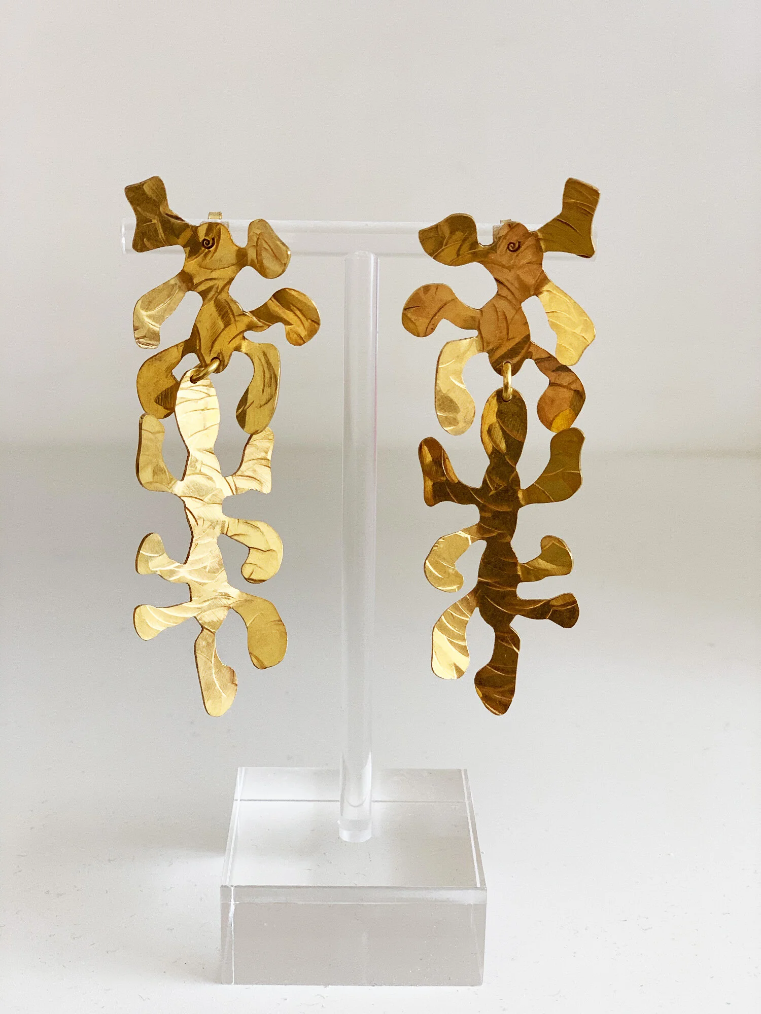 Boucles d'oreilles "Orchidée"