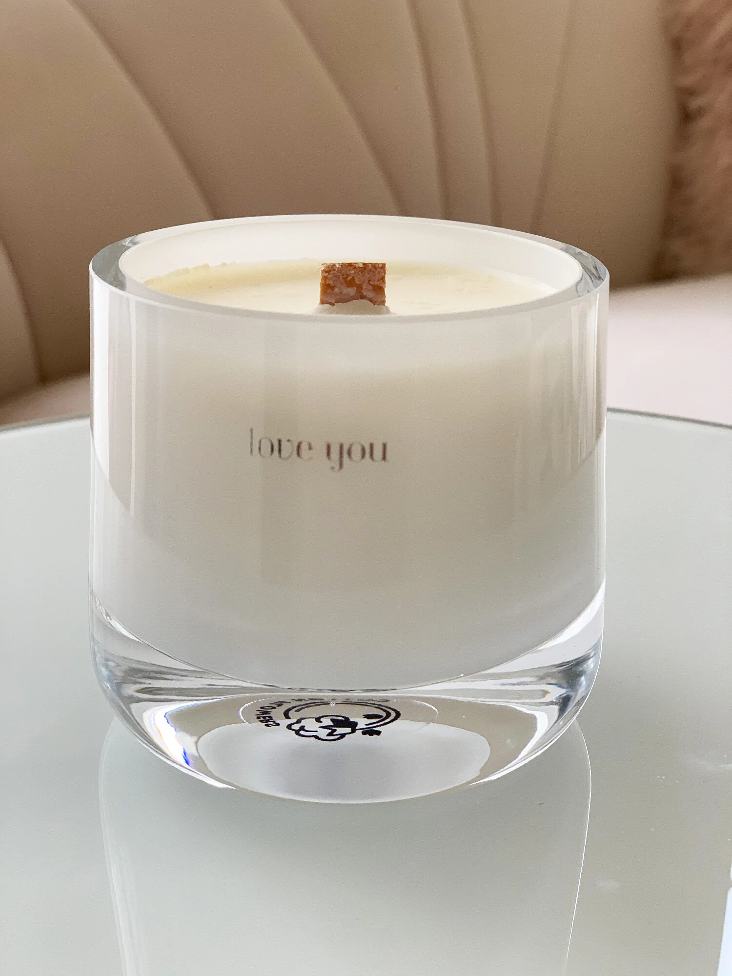 Bougie Message Candle