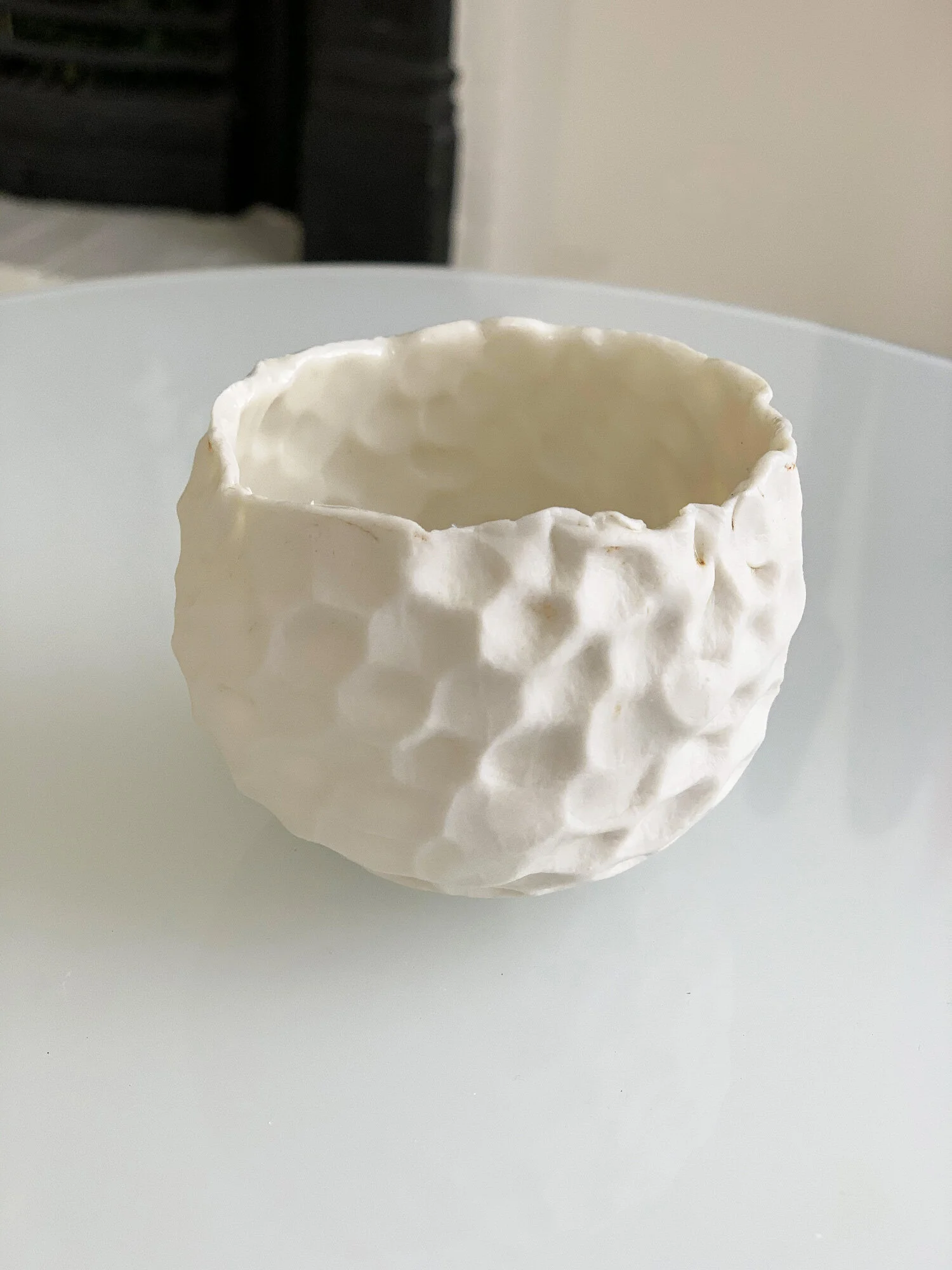 Coupe en porcelaine - exemplaire unique