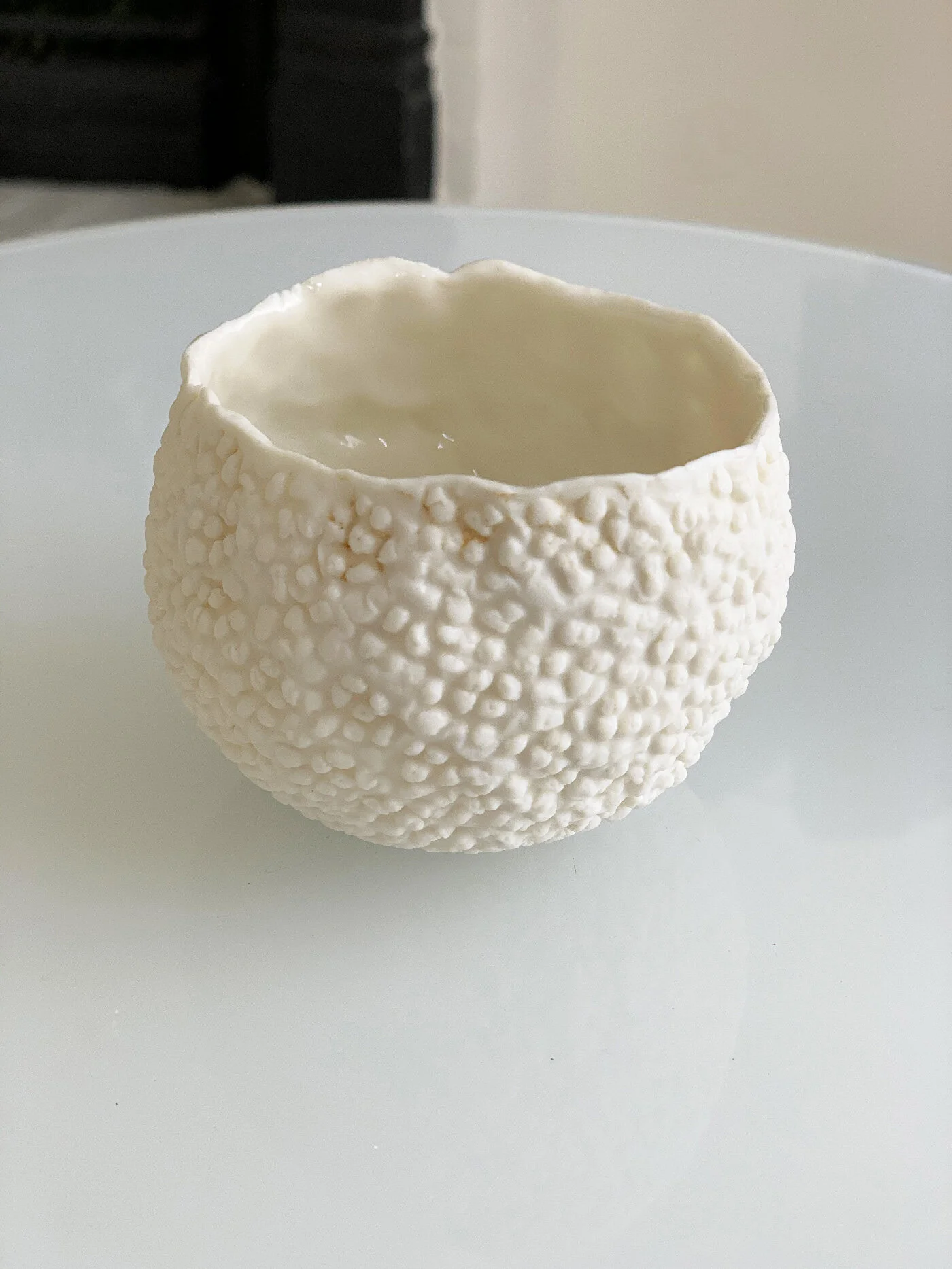 Coupe en porcelaine - exemplaire unique
