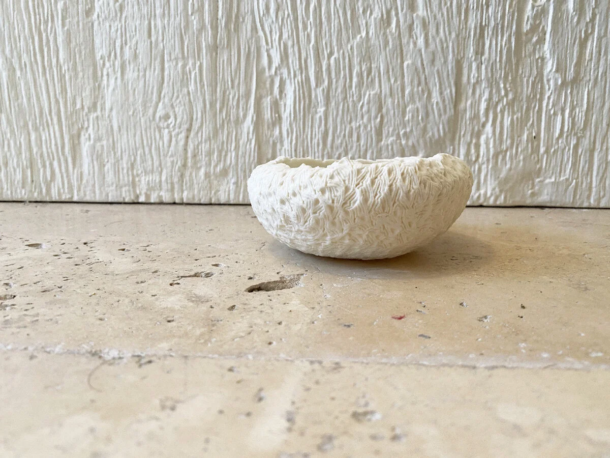 Coupe en porcelaine - exemplaire unique