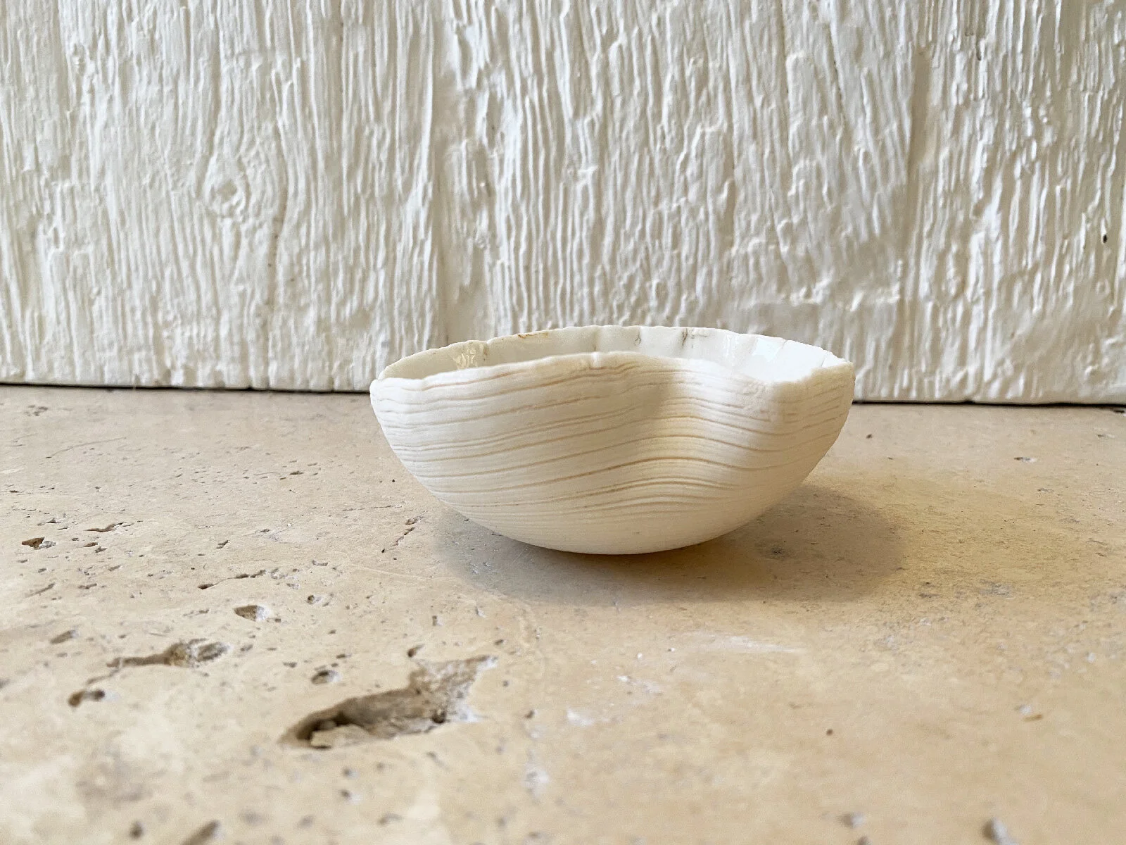 Coupe en porcelaine - exemplaire unique