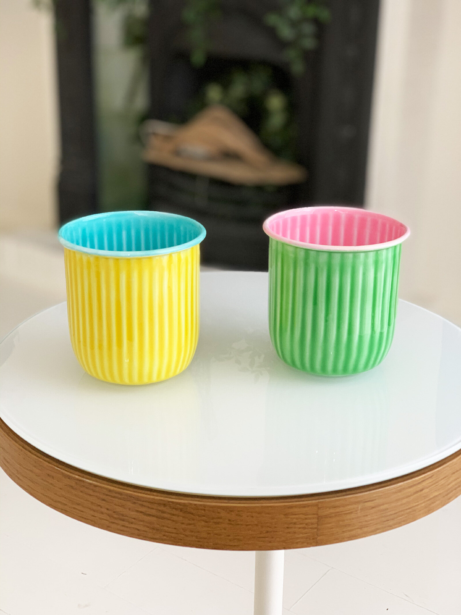 Gobelet métal couleur
