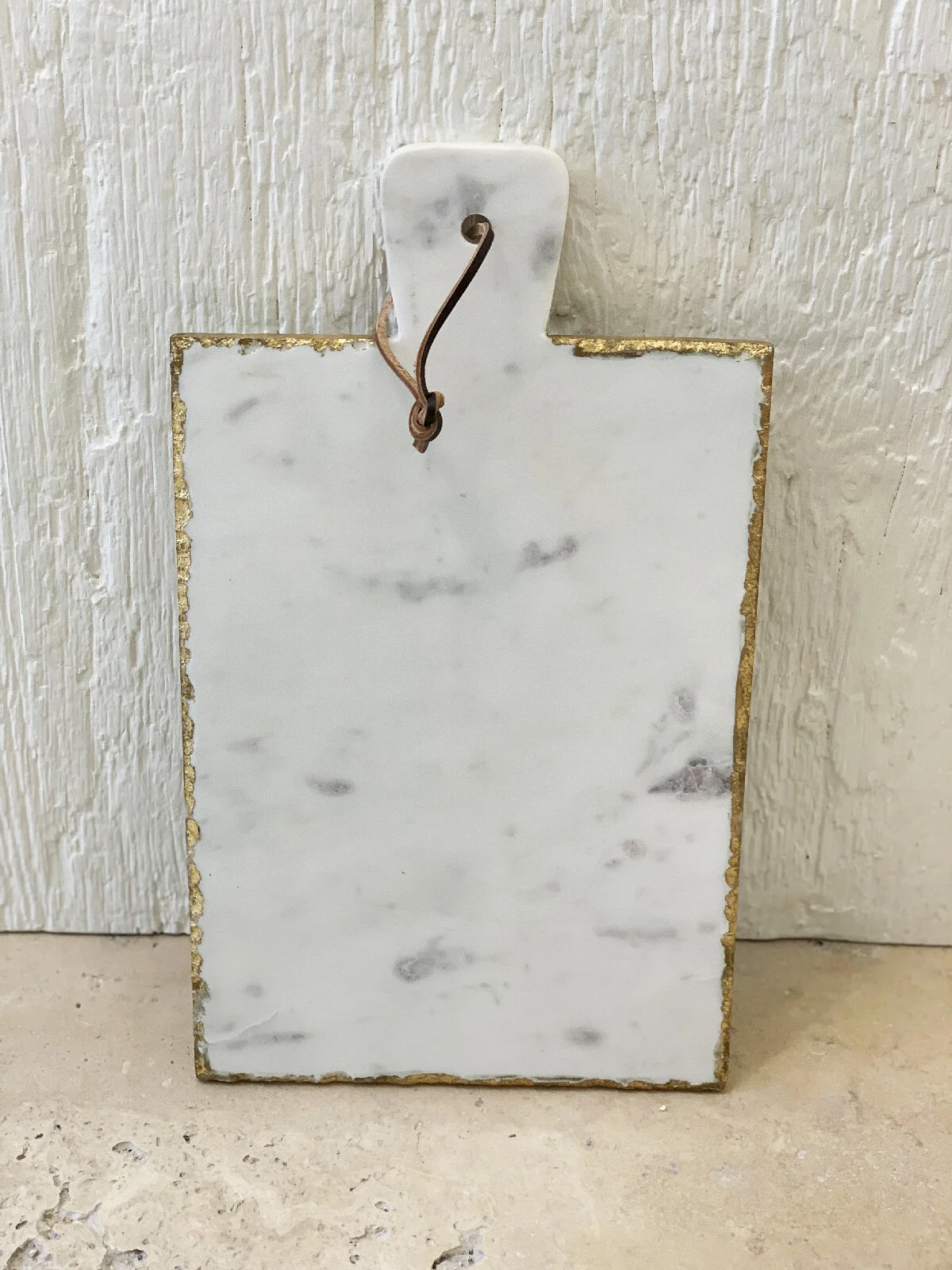 Plateau rectangulaire en marbre de Carrare