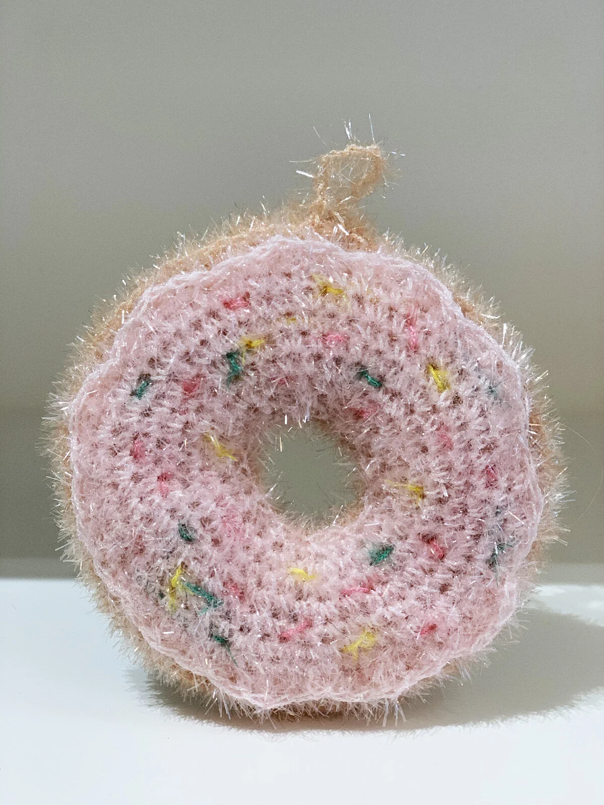 Eponges Lurex Tawashi Donuts 3 couleurs