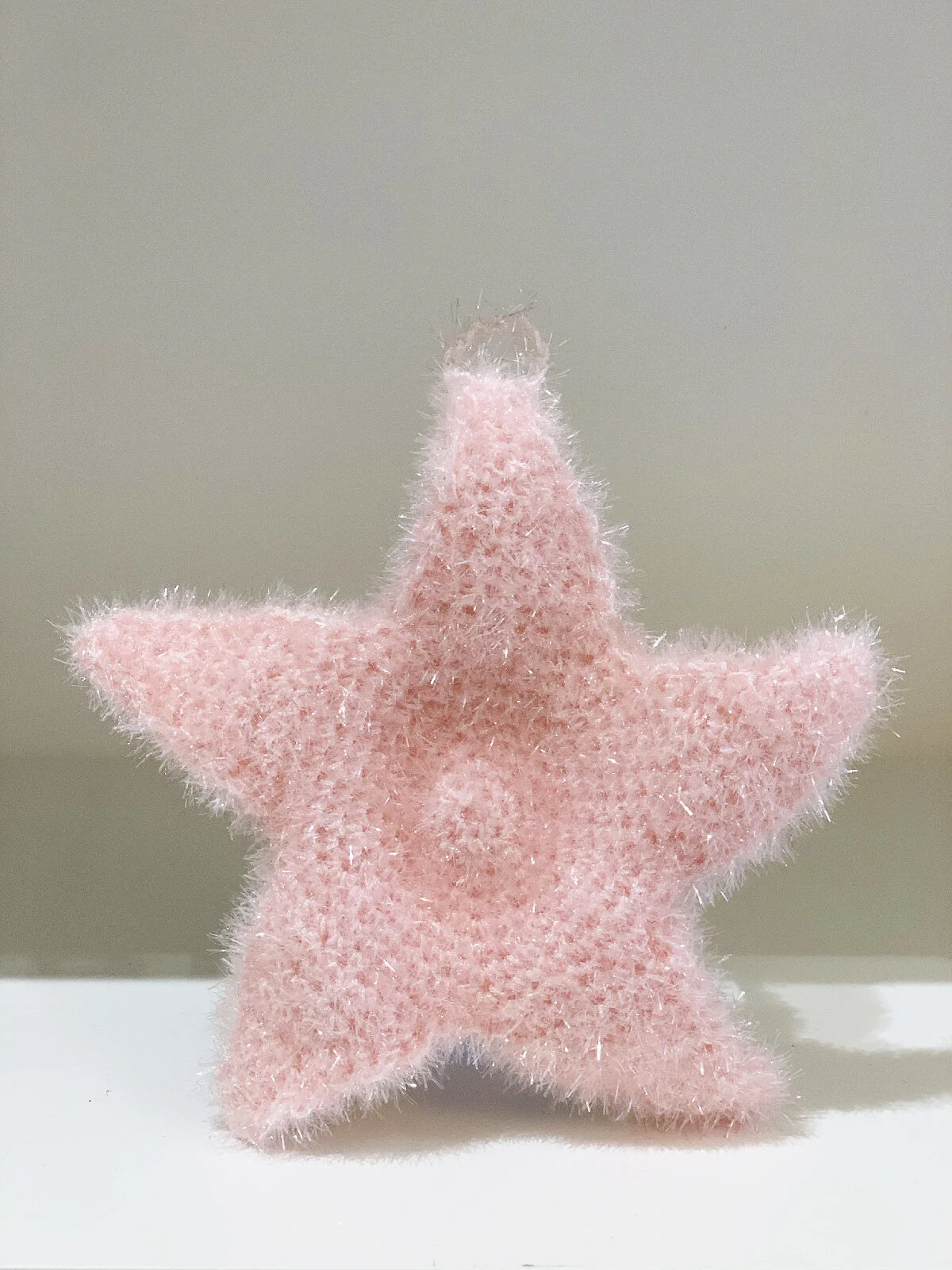 Eponges lurex Tawashi étoiles 2 couleurs