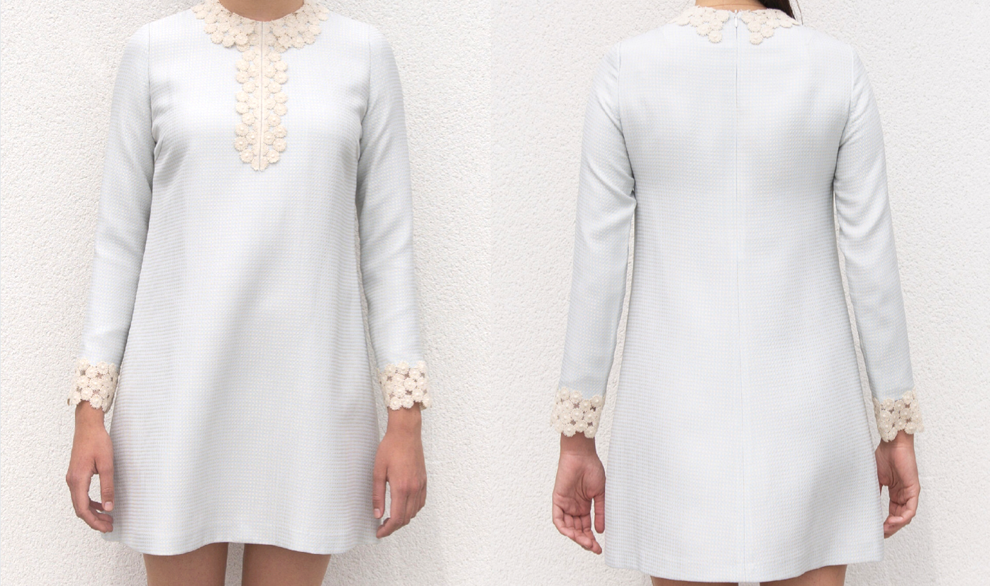 Robe vichy pastel
