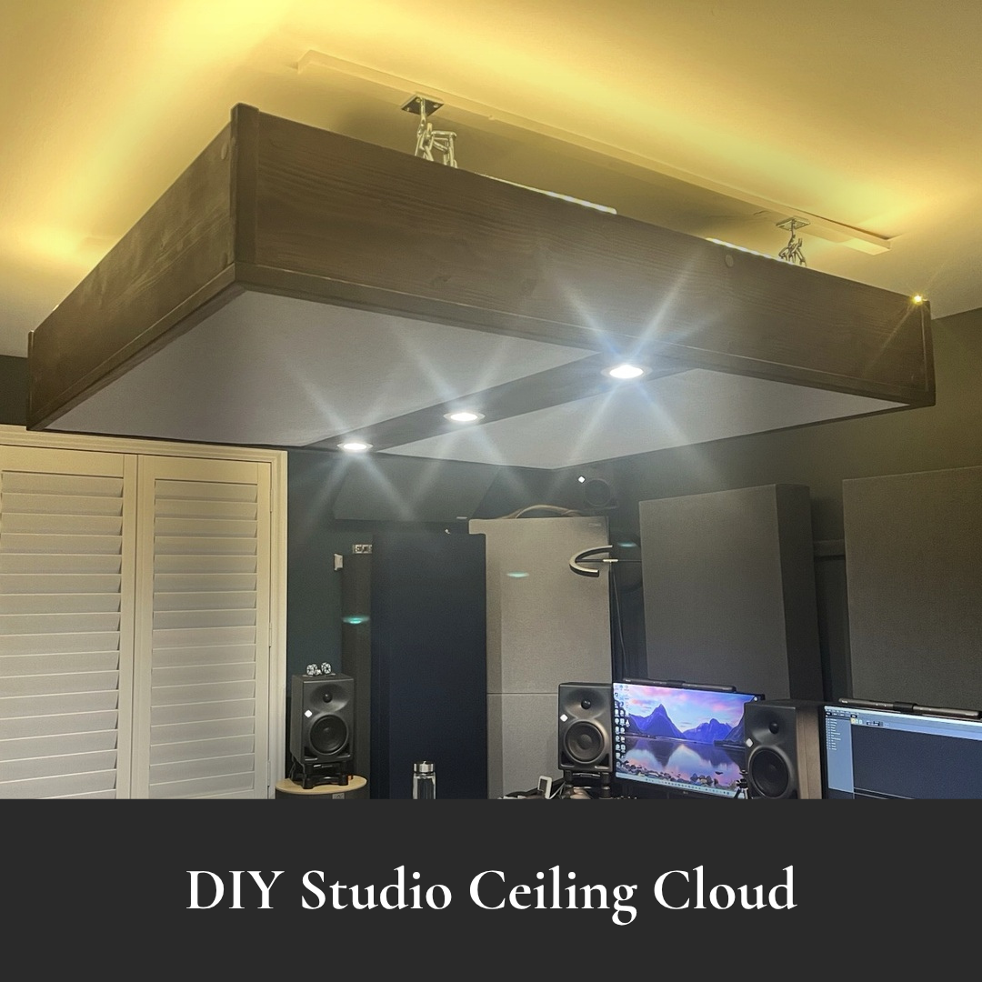 Building a DIY Ceiling Cloud for My Studio